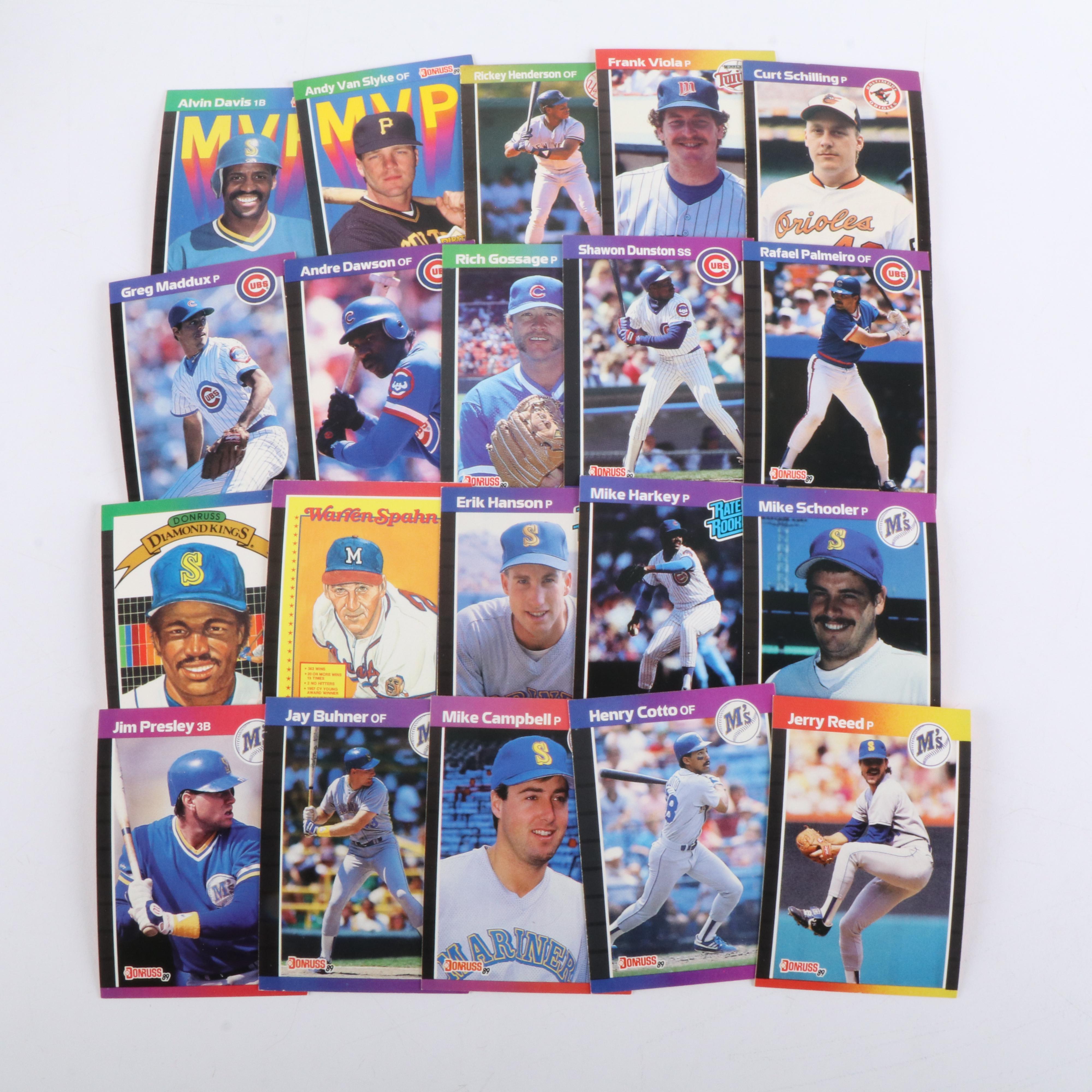 Over 1,100 1989 Topps Baseball Cards and Some 1989 Donruss Baseball Cards