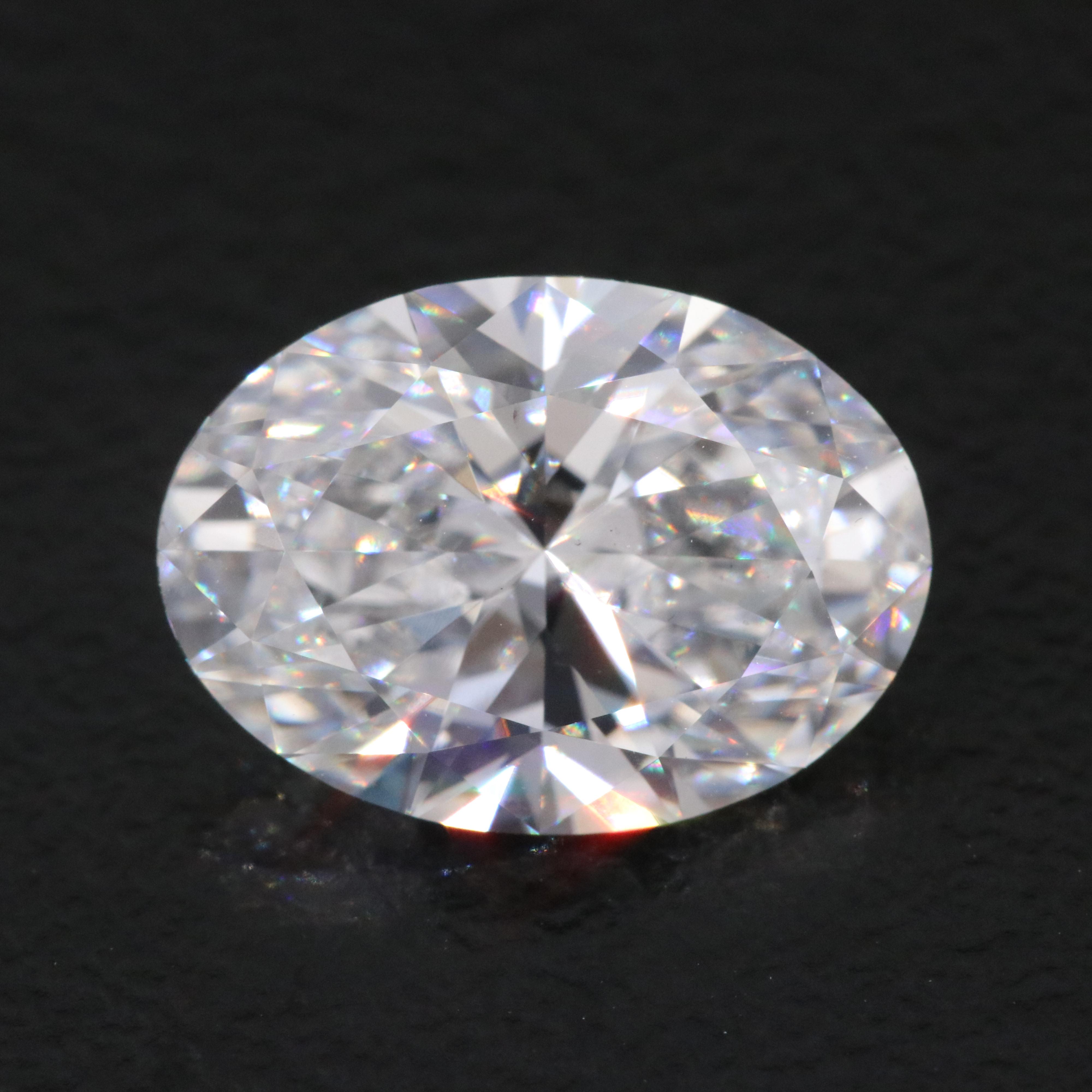 Loose 3.01 CT Lab Grown Diamond with IGI Report
