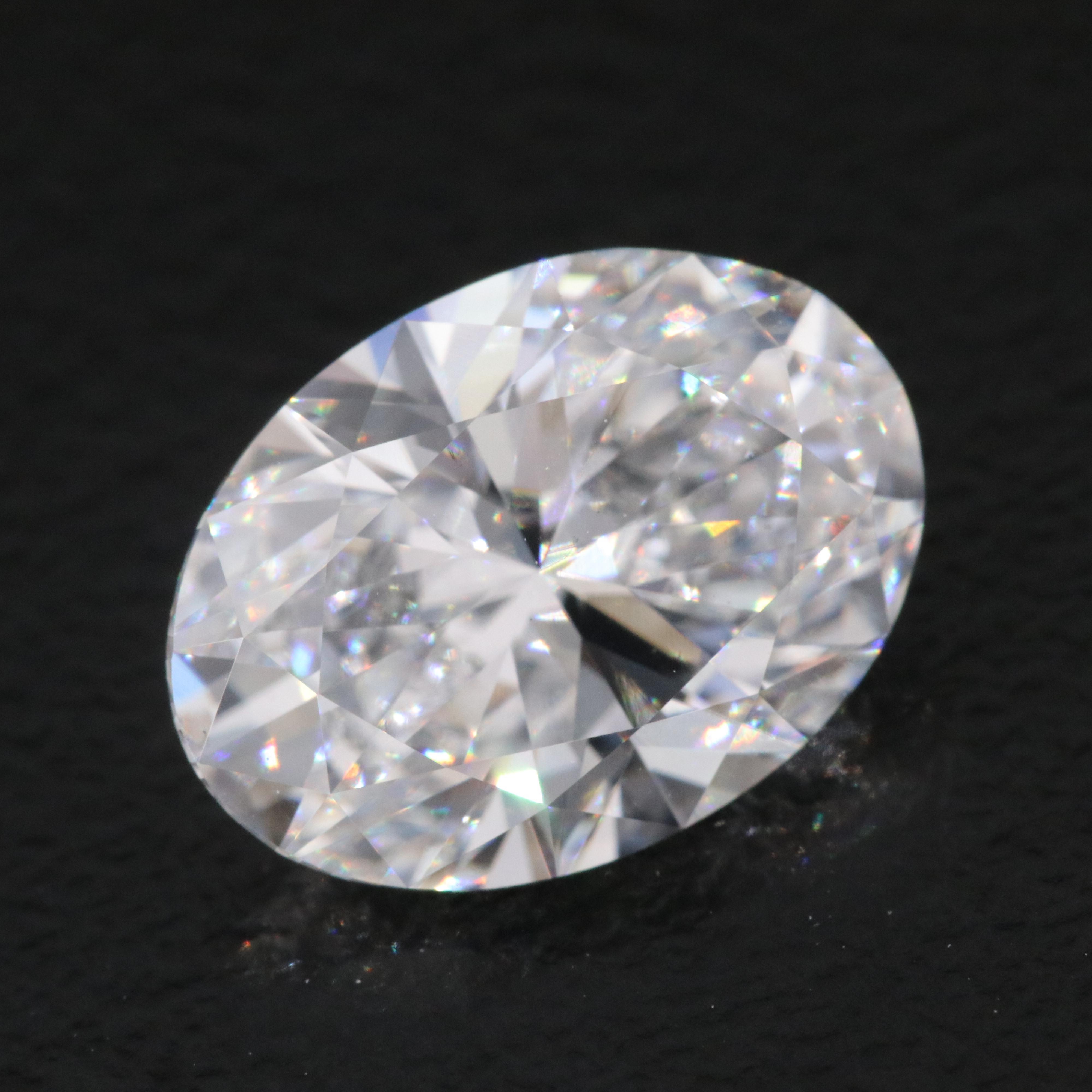 Loose 3.01 CT Lab Grown Diamond with IGI Report
