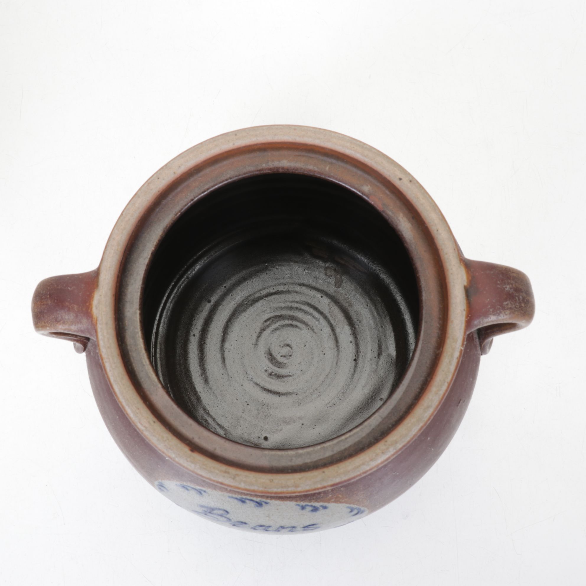 Rockdale Union Stoneware Bean Pot with Decorative Bowls