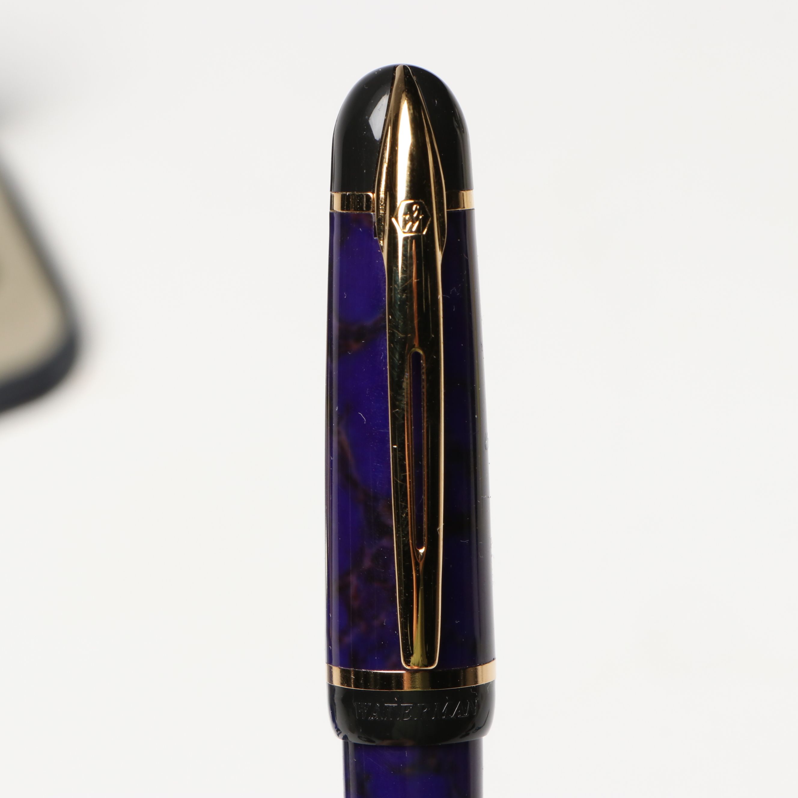 Cross, Reflections and Waterman Enameled Metal Pens with Cases