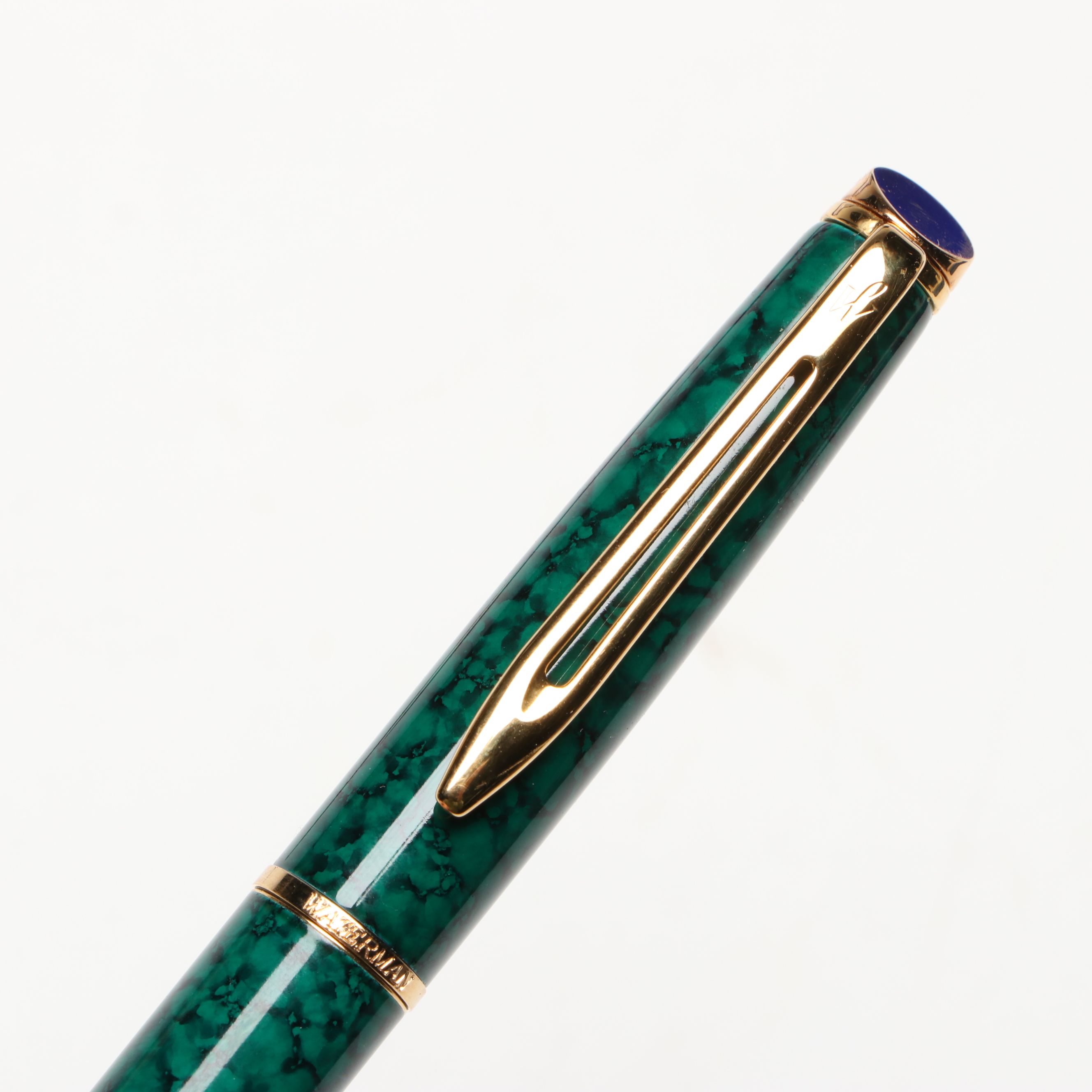 Cross, Reflections and Waterman Enameled Metal Pens with Cases