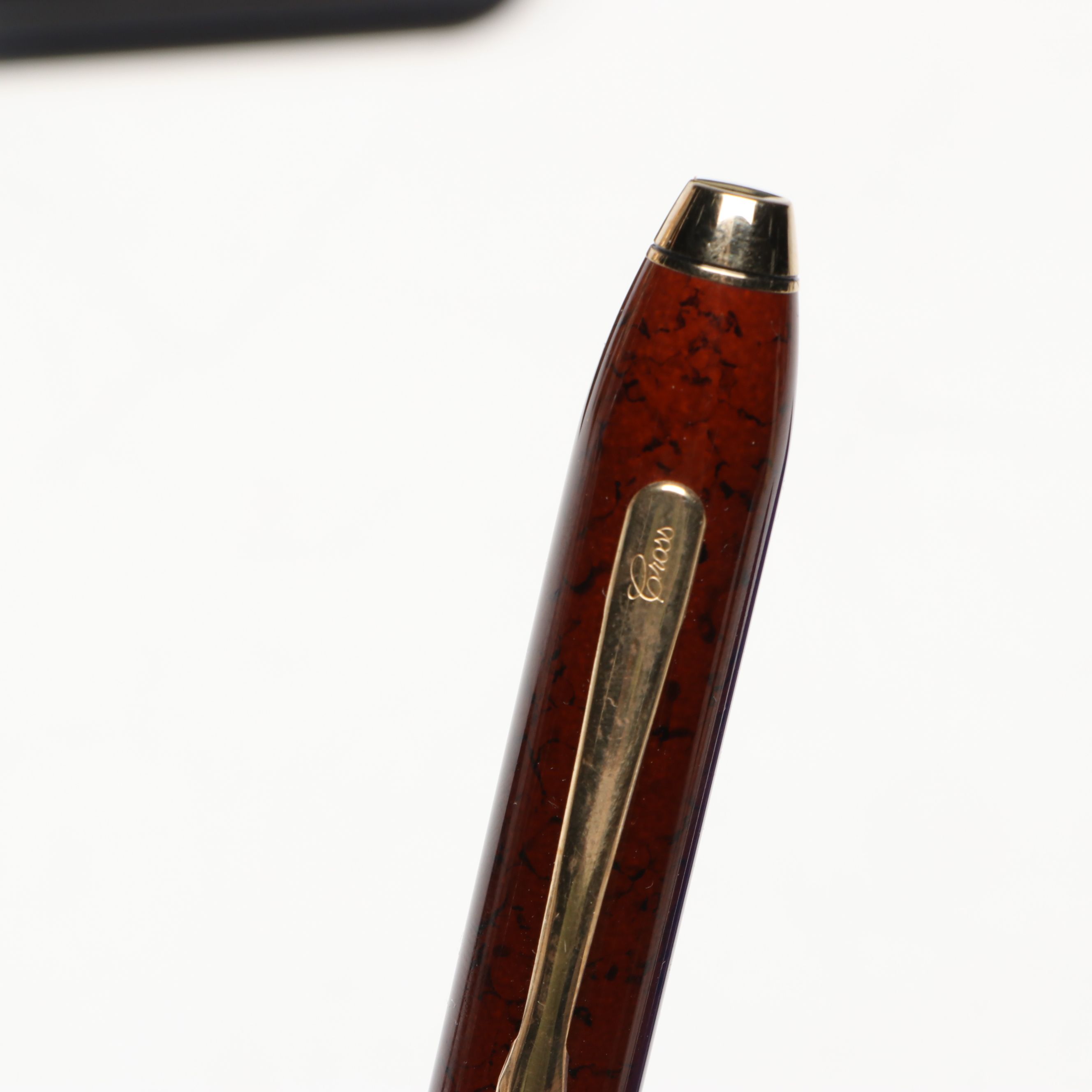 Cross, Reflections and Waterman Enameled Metal Pens with Cases