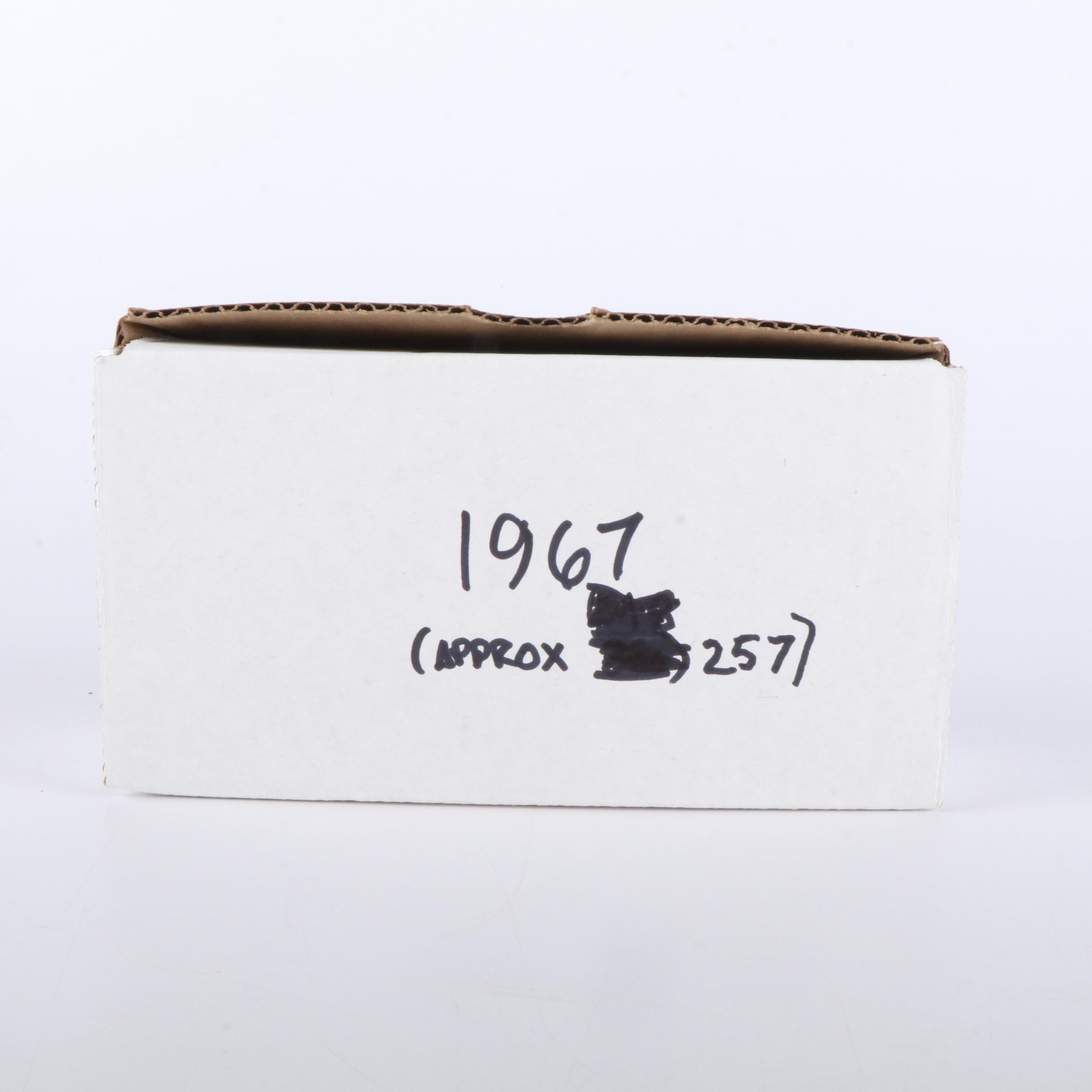 1967 Topps Baseball Cards Featuring Jim Kaat, Orlando Cepeda, and More