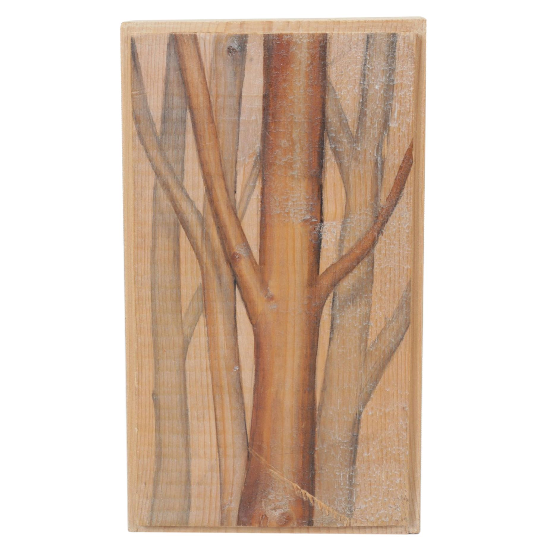 Philippe LeJeune Mixed Media Painting "Untitled 1", 1998