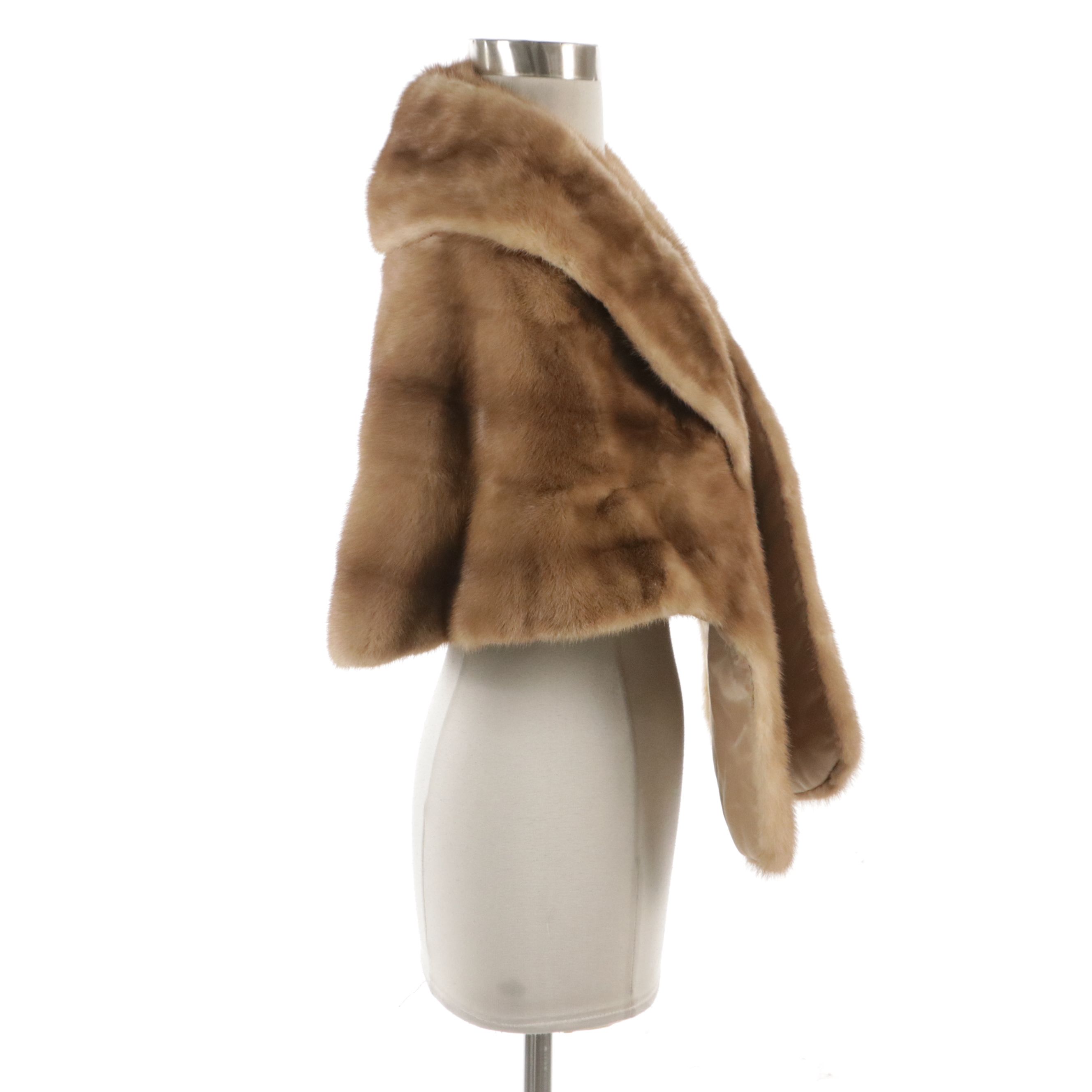 Styled by Sygmund Vintage Mink Fur Stole