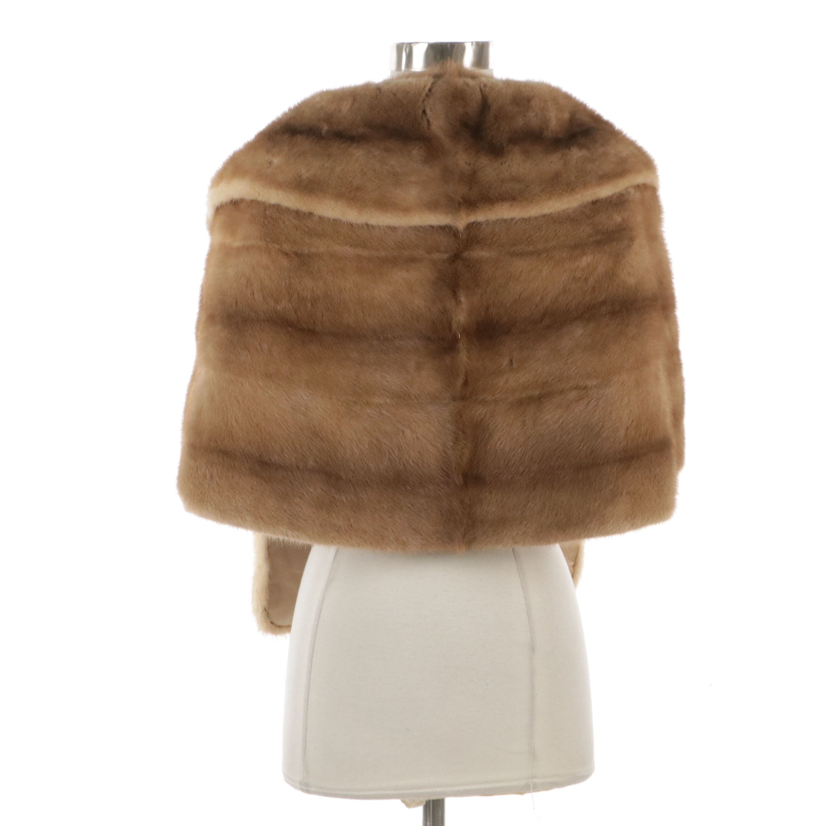 Styled by Sygmund Vintage Mink Fur Stole