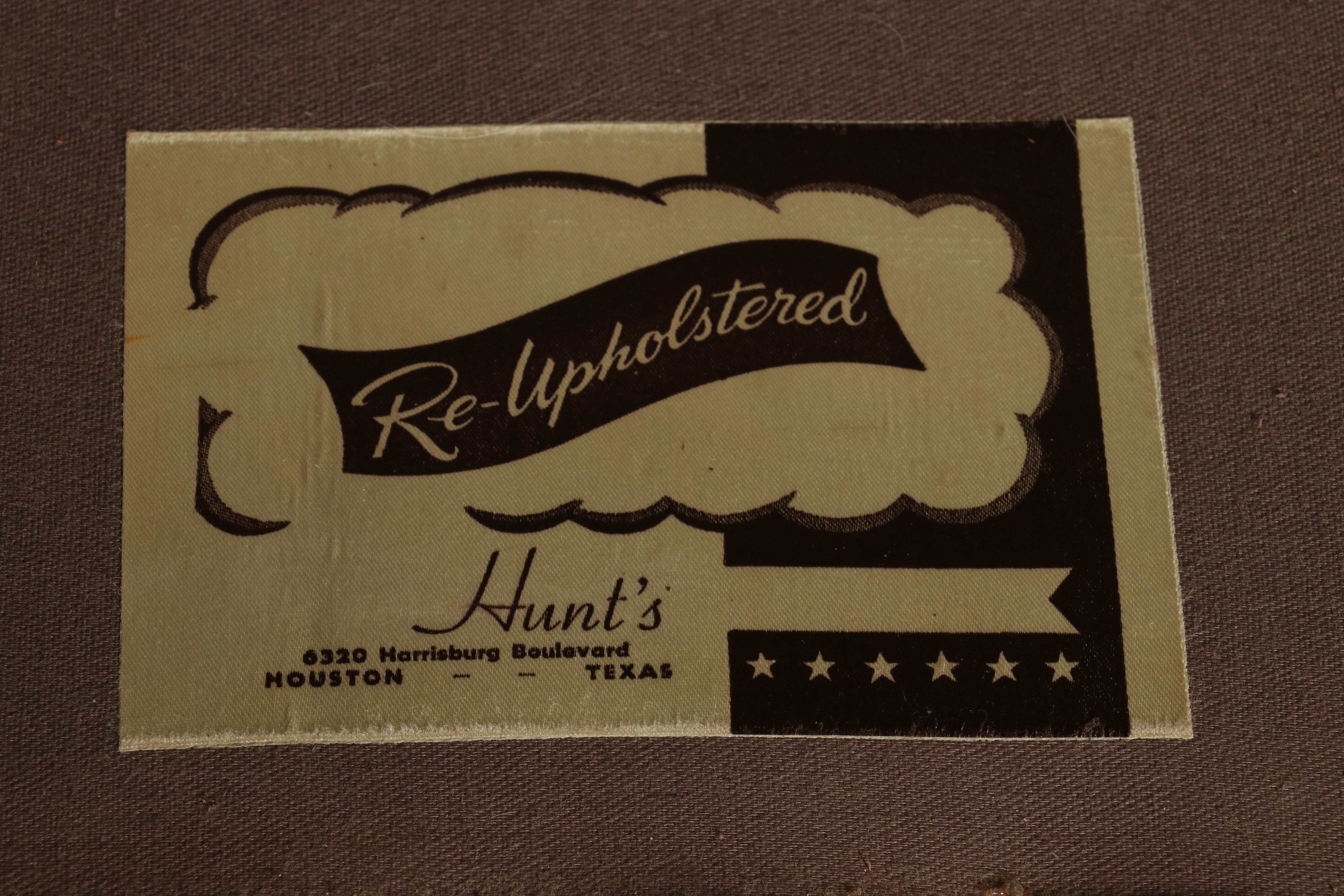 Empire Style Sofa in Floral Brocade