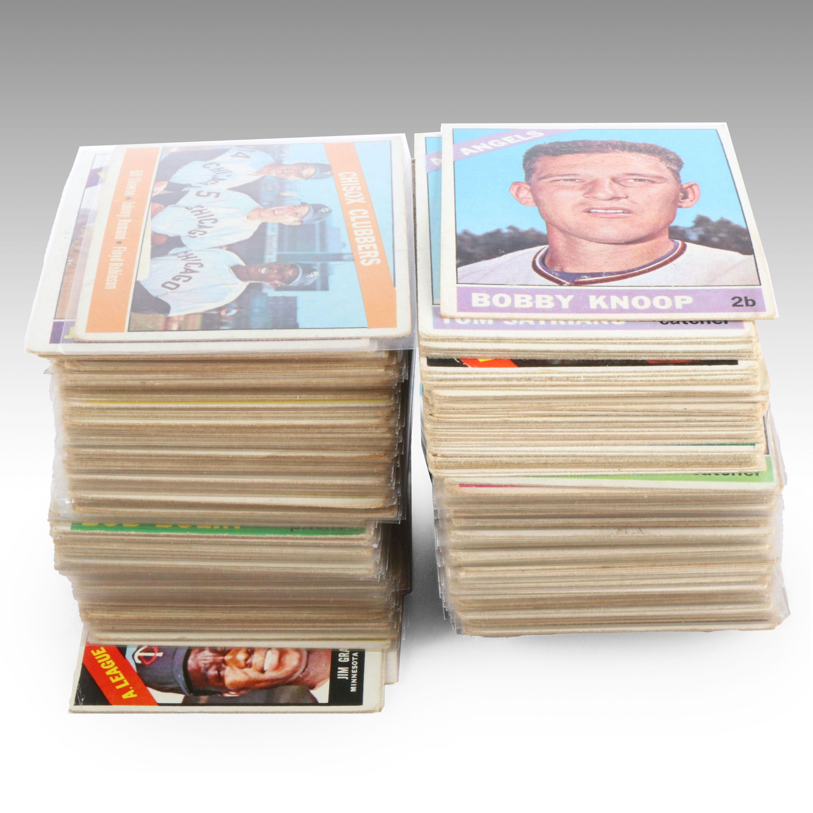 1966 Topps Baseball Cards Featuring Tommy Helms Rookie and More