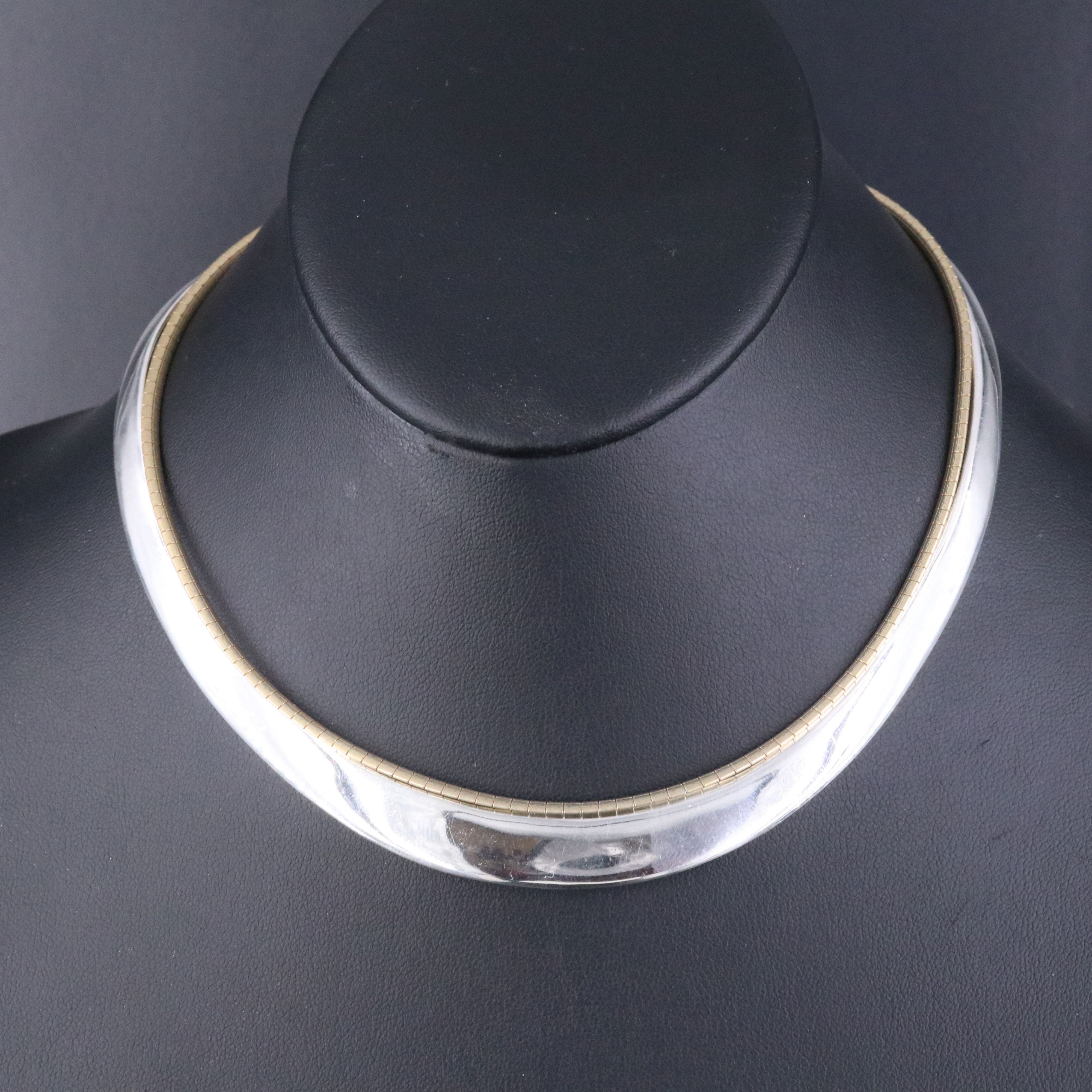 Sterling Omega and Mexican Necklaces