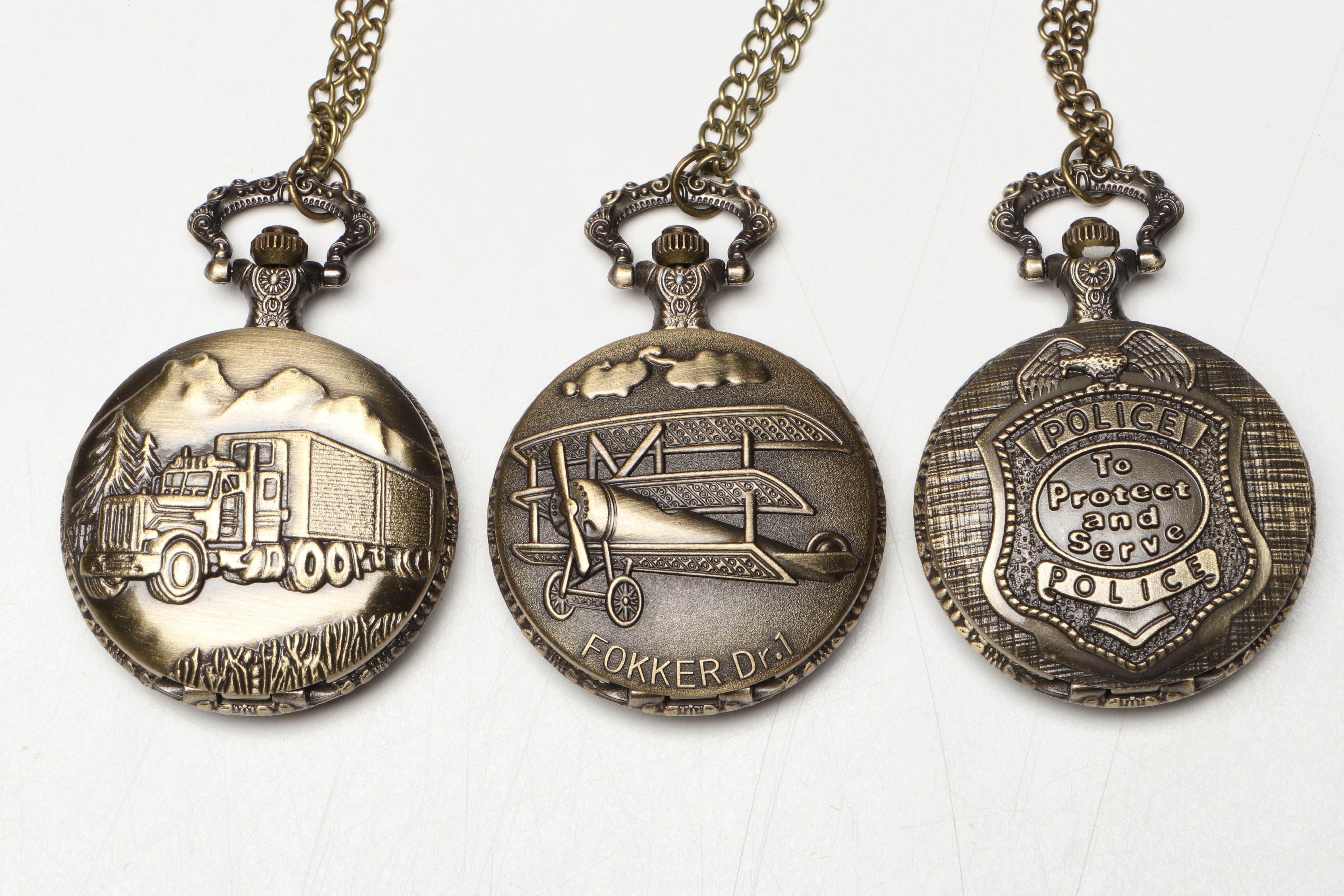 TopFlames Gold Bar Metal Lighter Key Chains with Other Pocket Watches