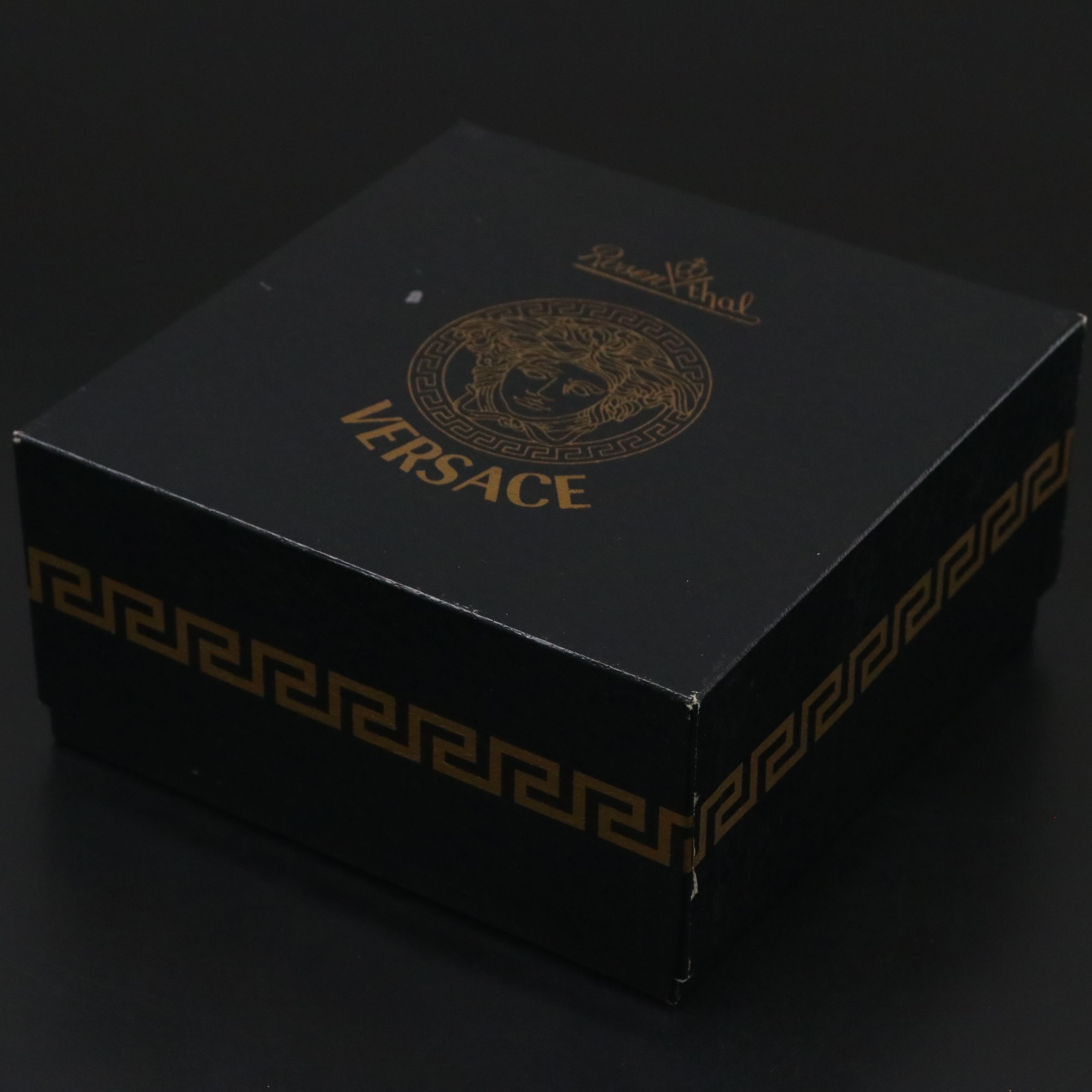 Rosenthal for Versace "Treasury" Medusa Motif Crystal Candy Dish