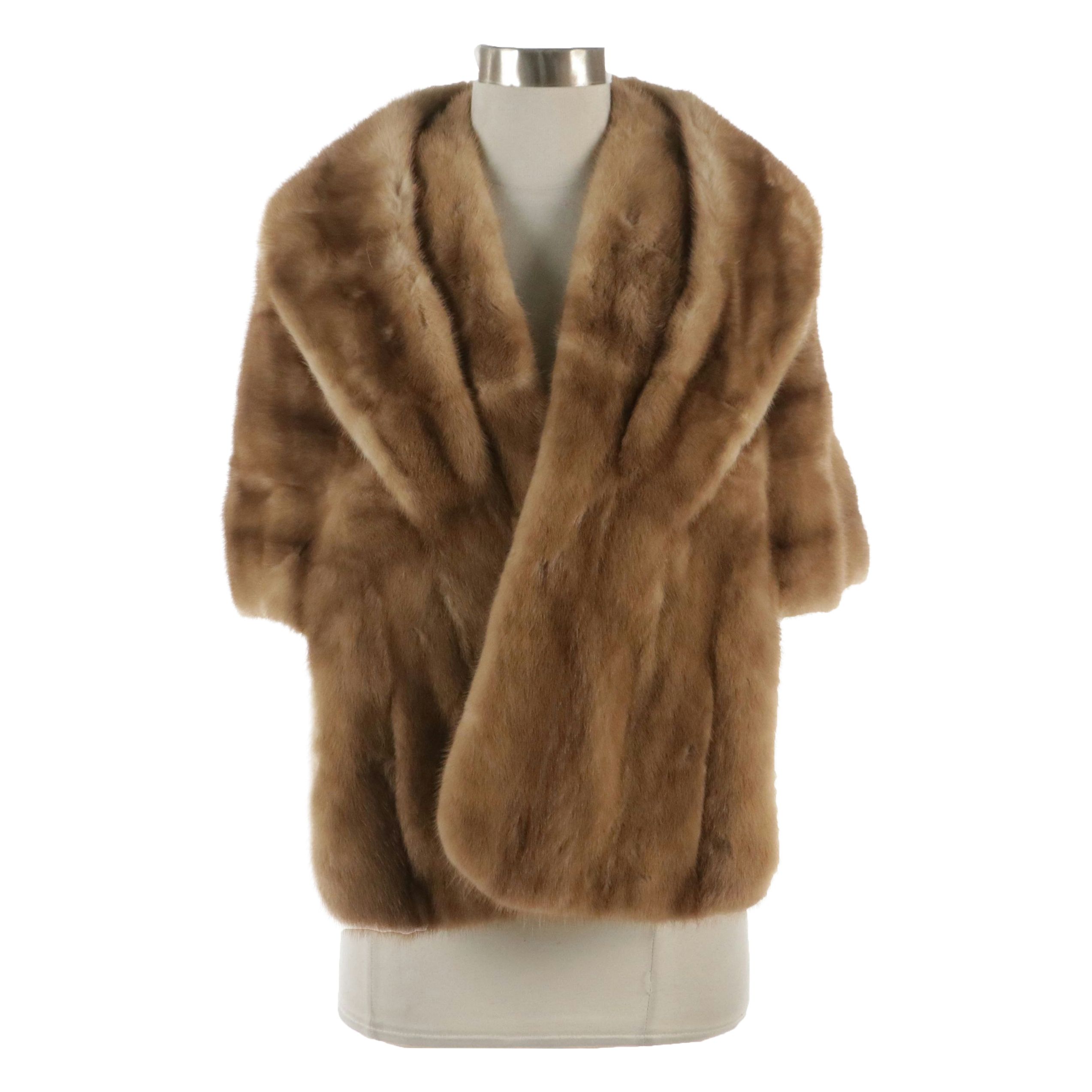 Styled by Sygmund Vintage Mink Fur Stole