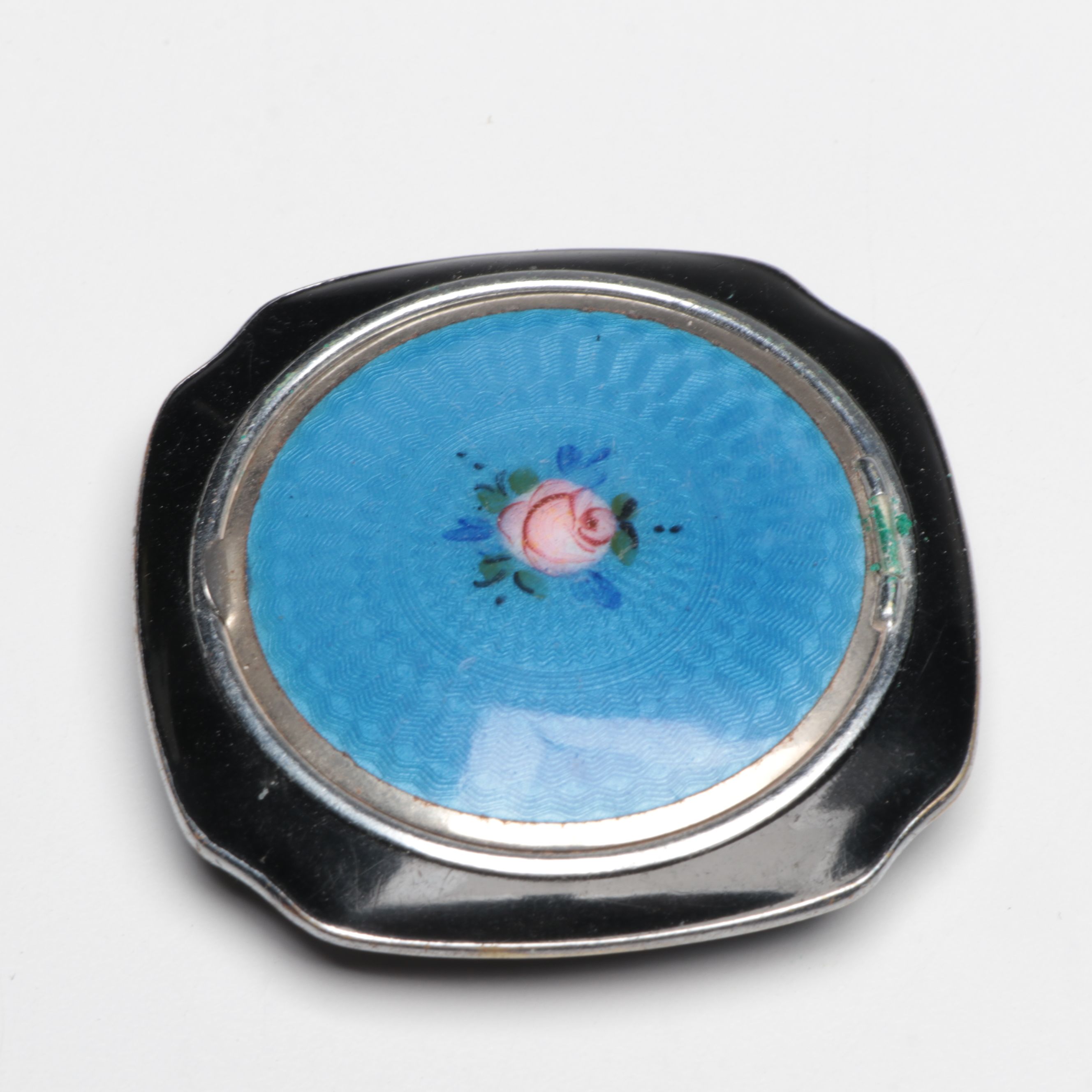 Volupté with Other Enameled Compacts and French Perfume Dispenser