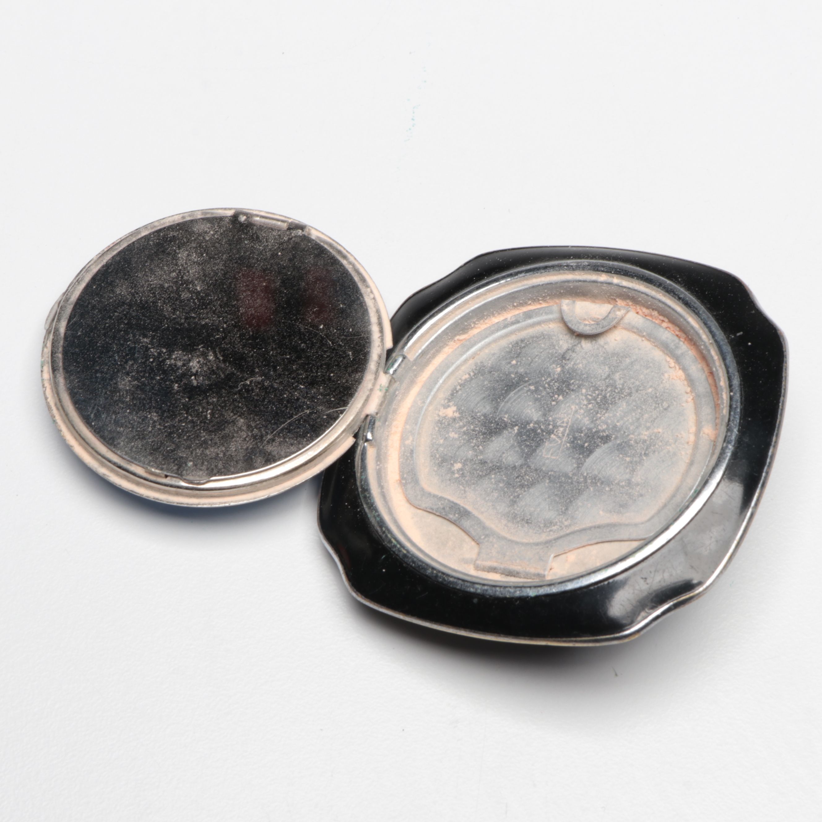 Volupté with Other Enameled Compacts and French Perfume Dispenser