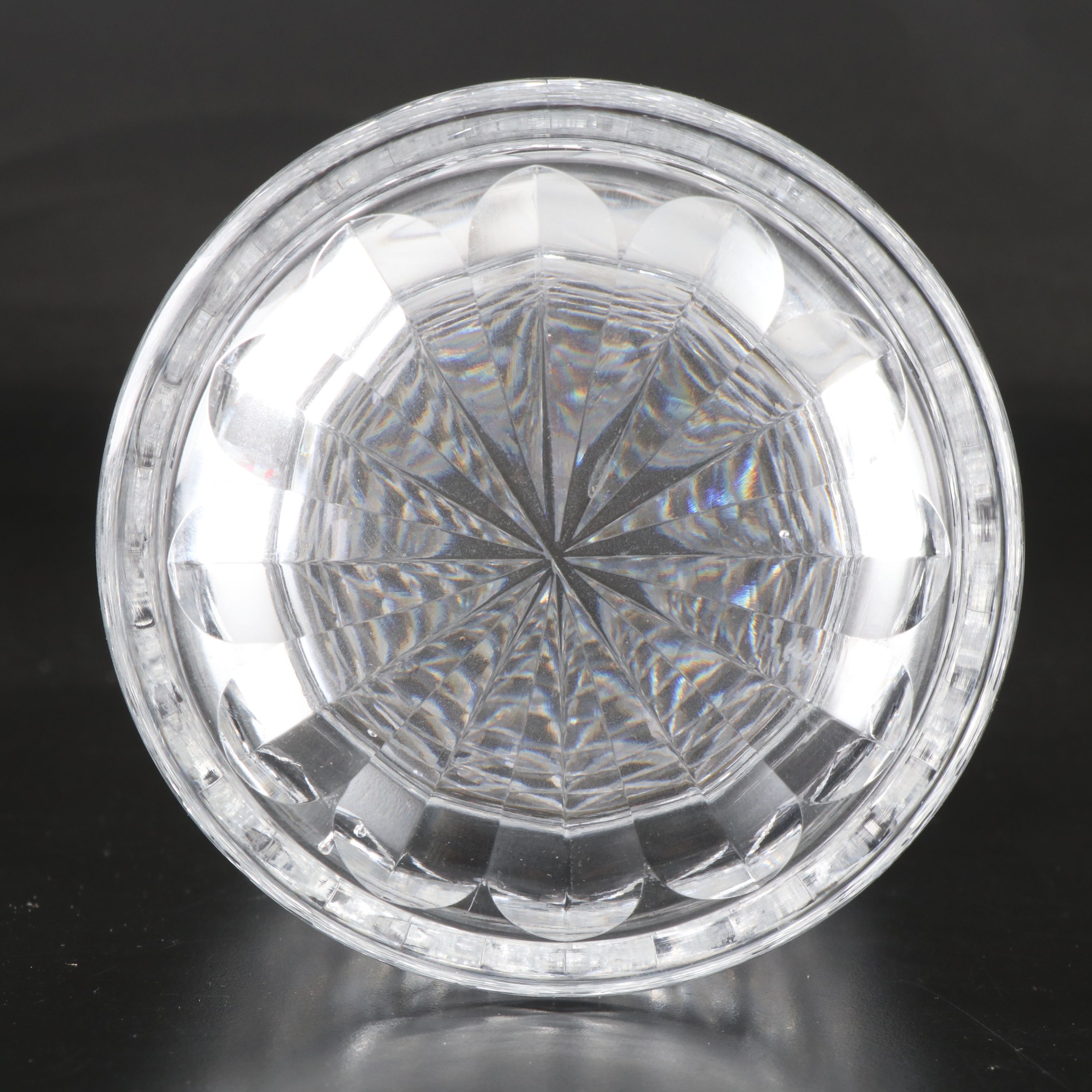 Waterford "Alana" Crystal Vase with Crystal Footed and Handled Vase
