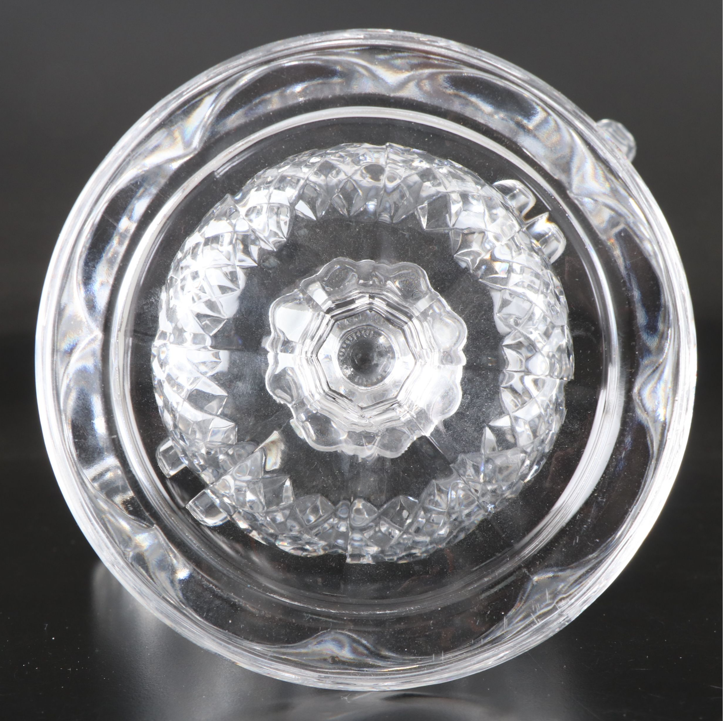 Waterford "Alana" Crystal Vase with Crystal Footed and Handled Vase