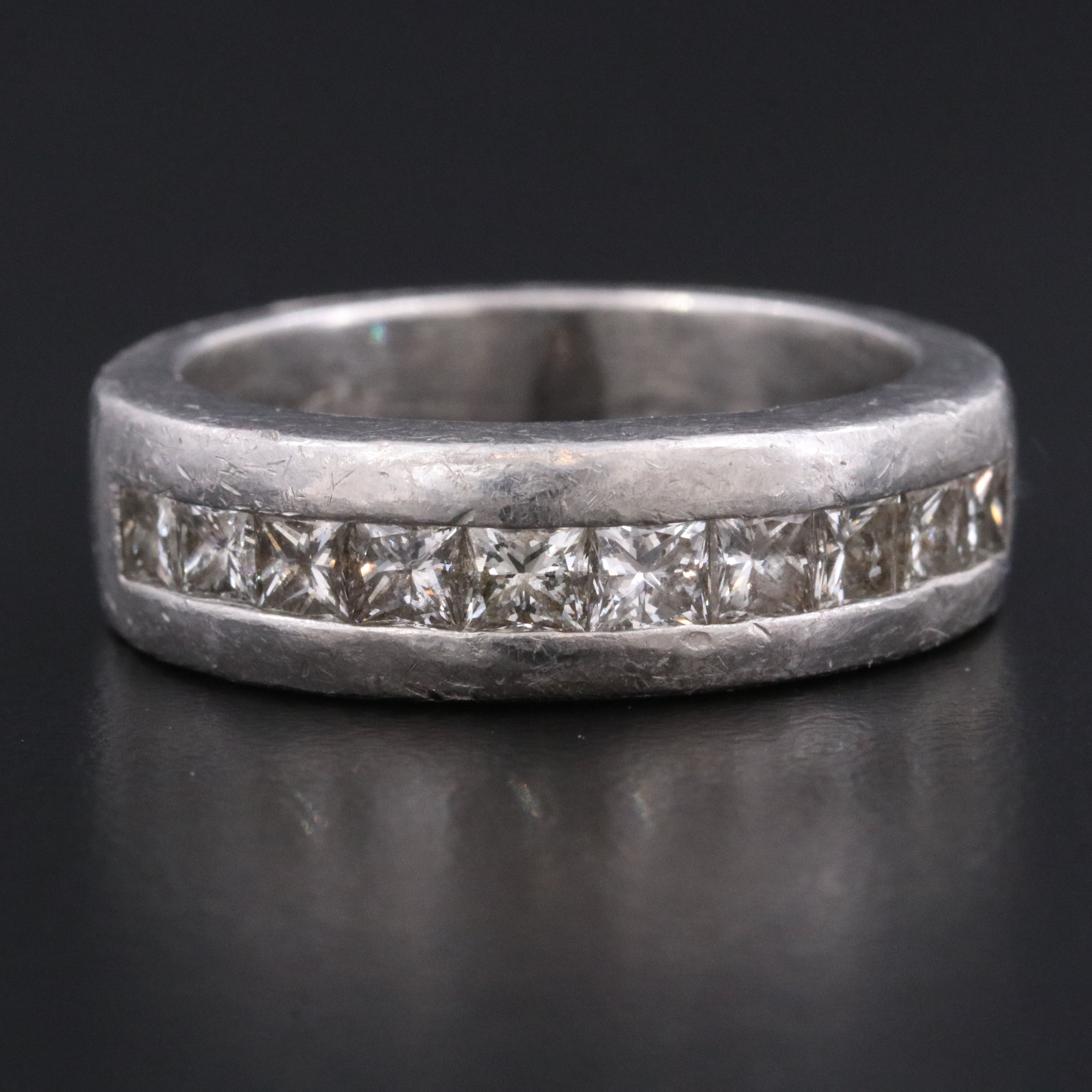 Platinum 1.50 CTW Diamond Ring