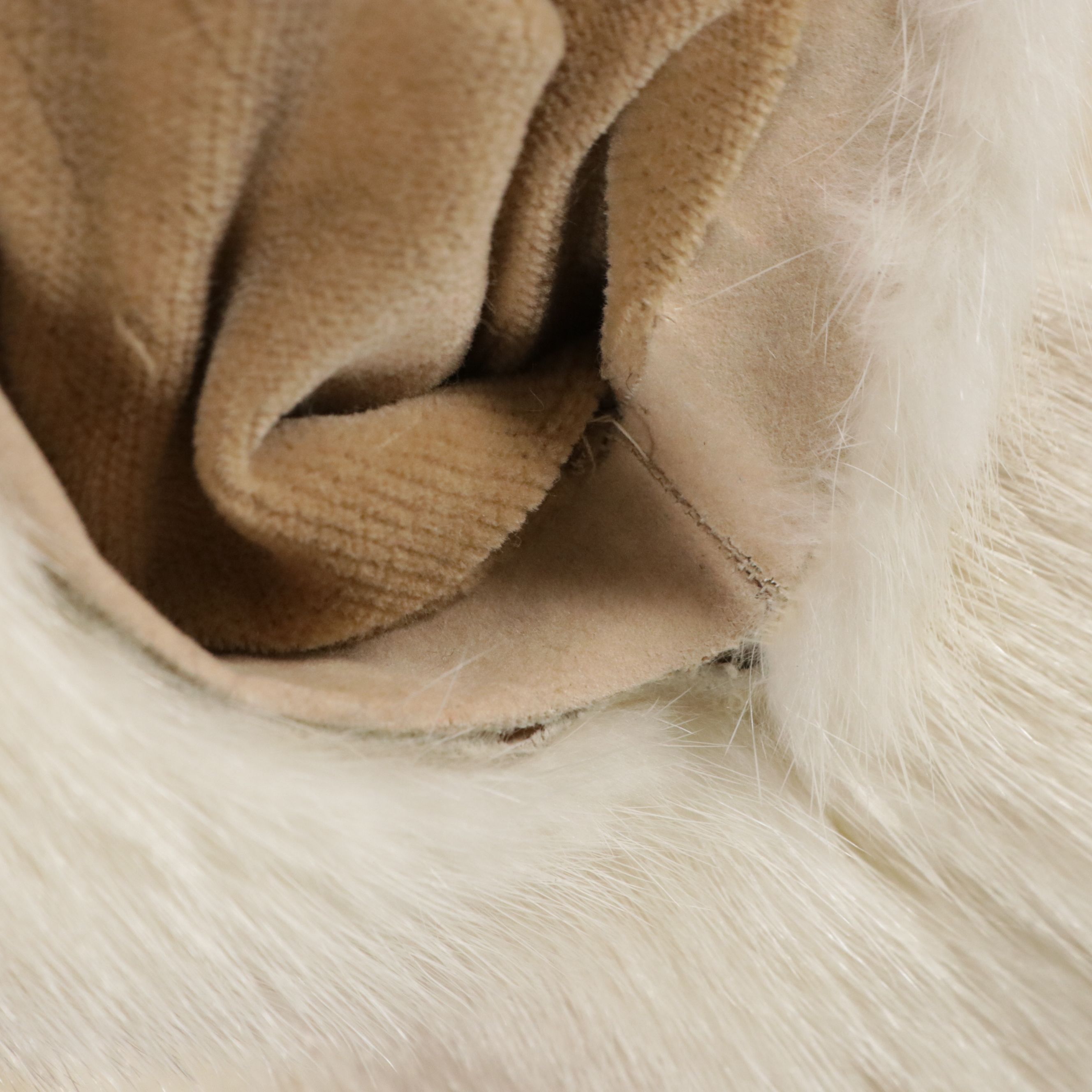 Violet Cross Mink Fur Coat from Delphi Fur Fashions Ltd., 1970s