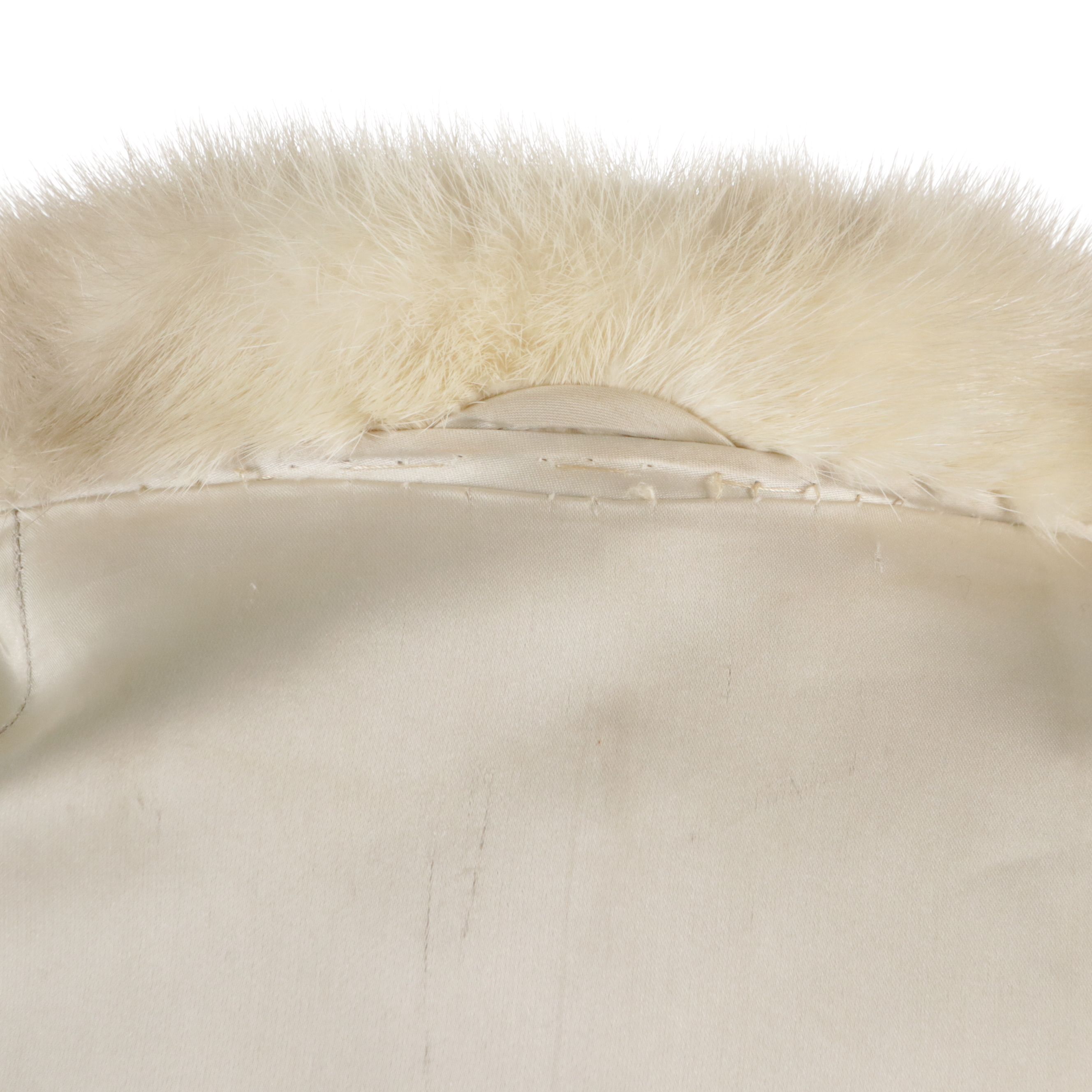 Violet Cross Mink Fur Coat from Delphi Fur Fashions Ltd., 1970s