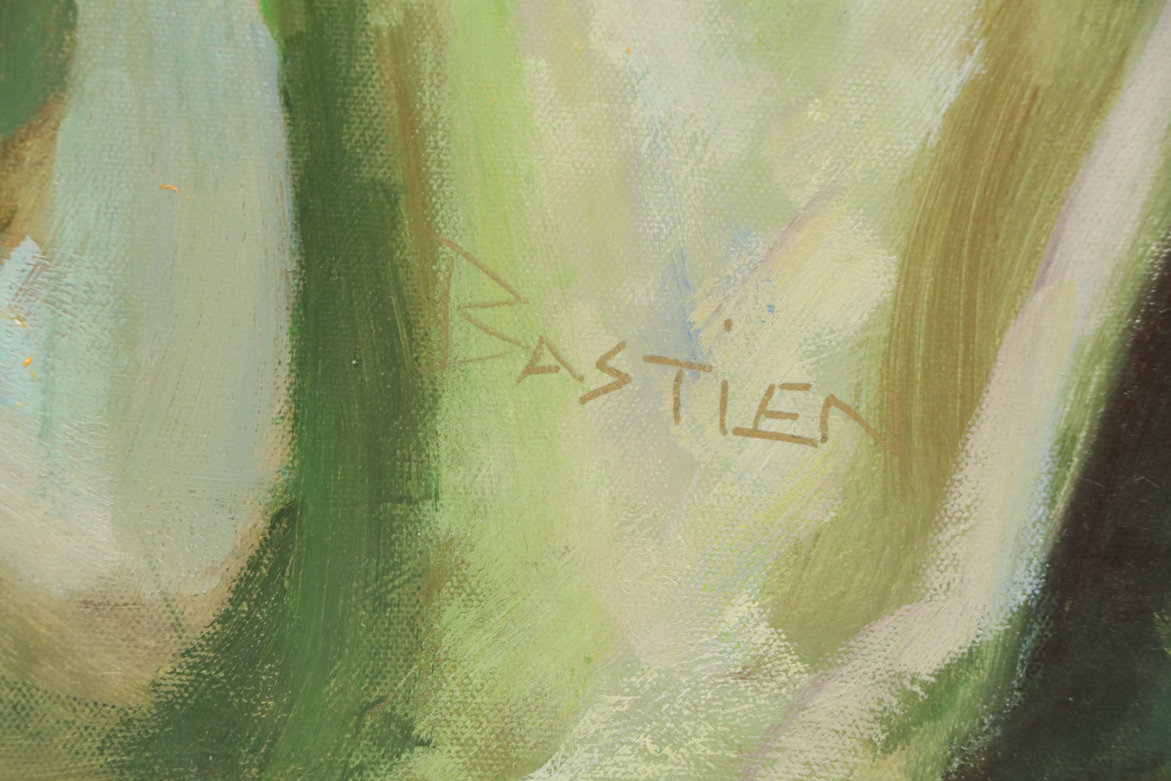 After Paul Cézanne Oil Master Copy of "Still Life with Apples," 21st Century