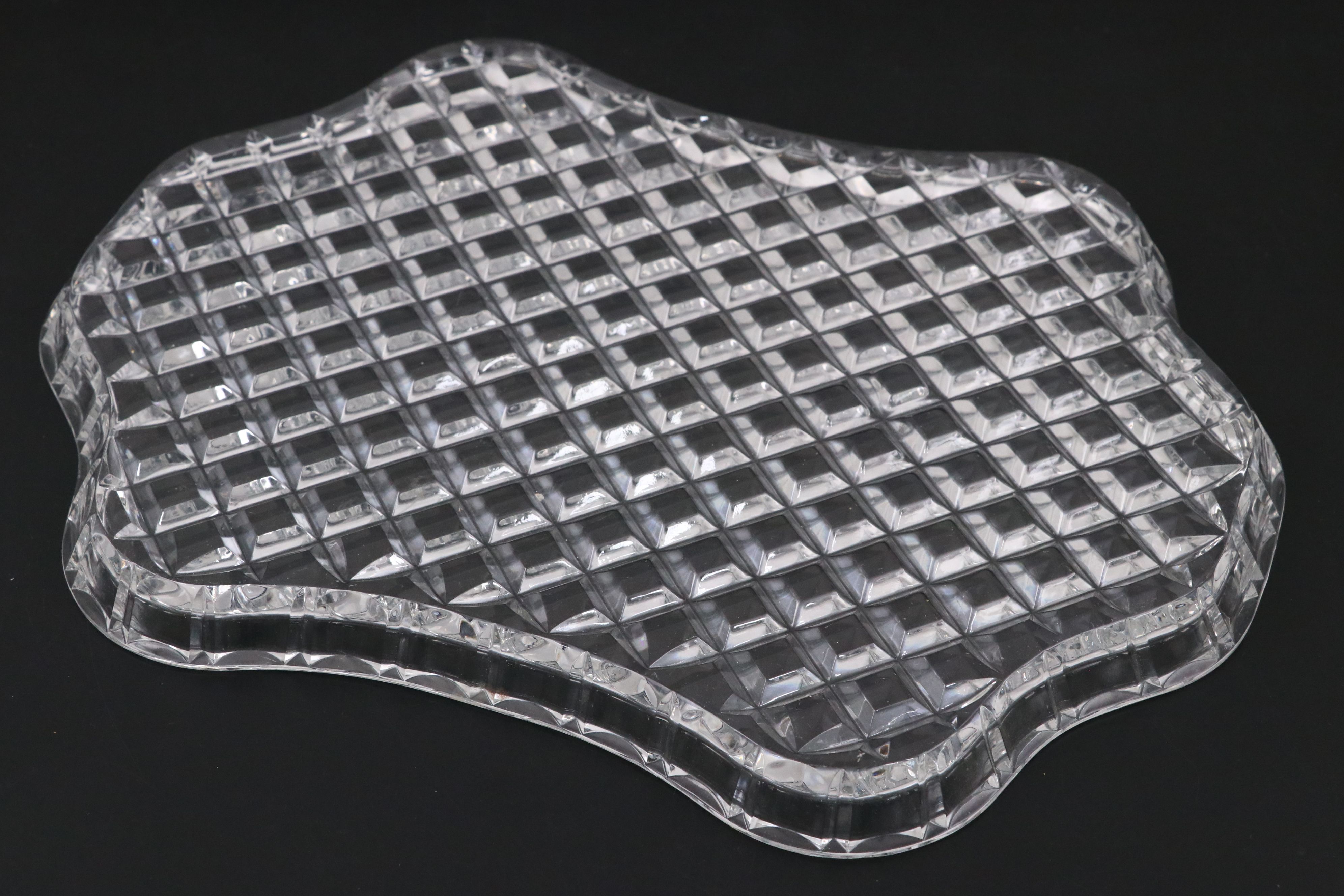 Polonia, Violetta, Rovelli, and Other Crystal Perfume Bottles and Tray