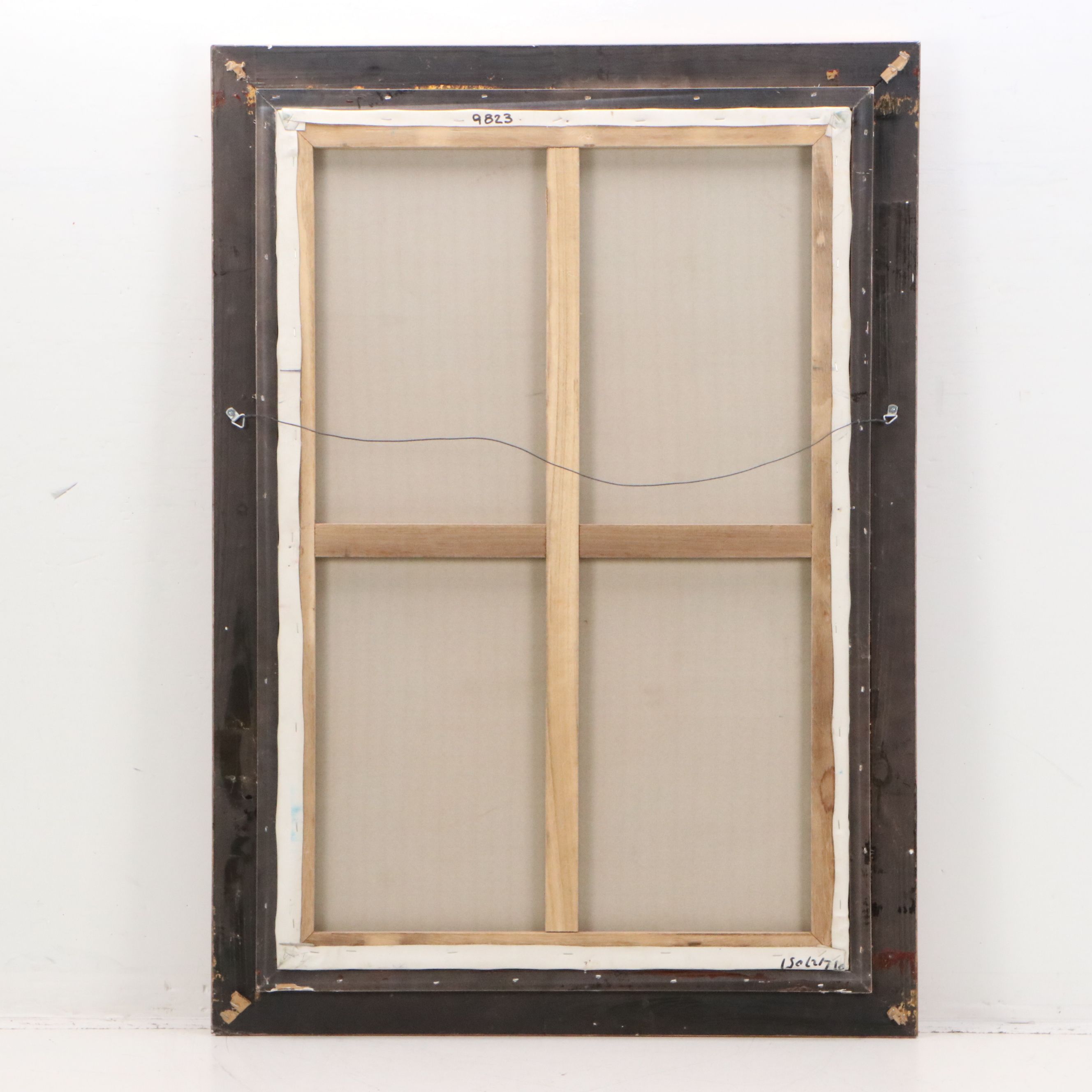 After Fernando Botero Oil Painting of Couple Dancing