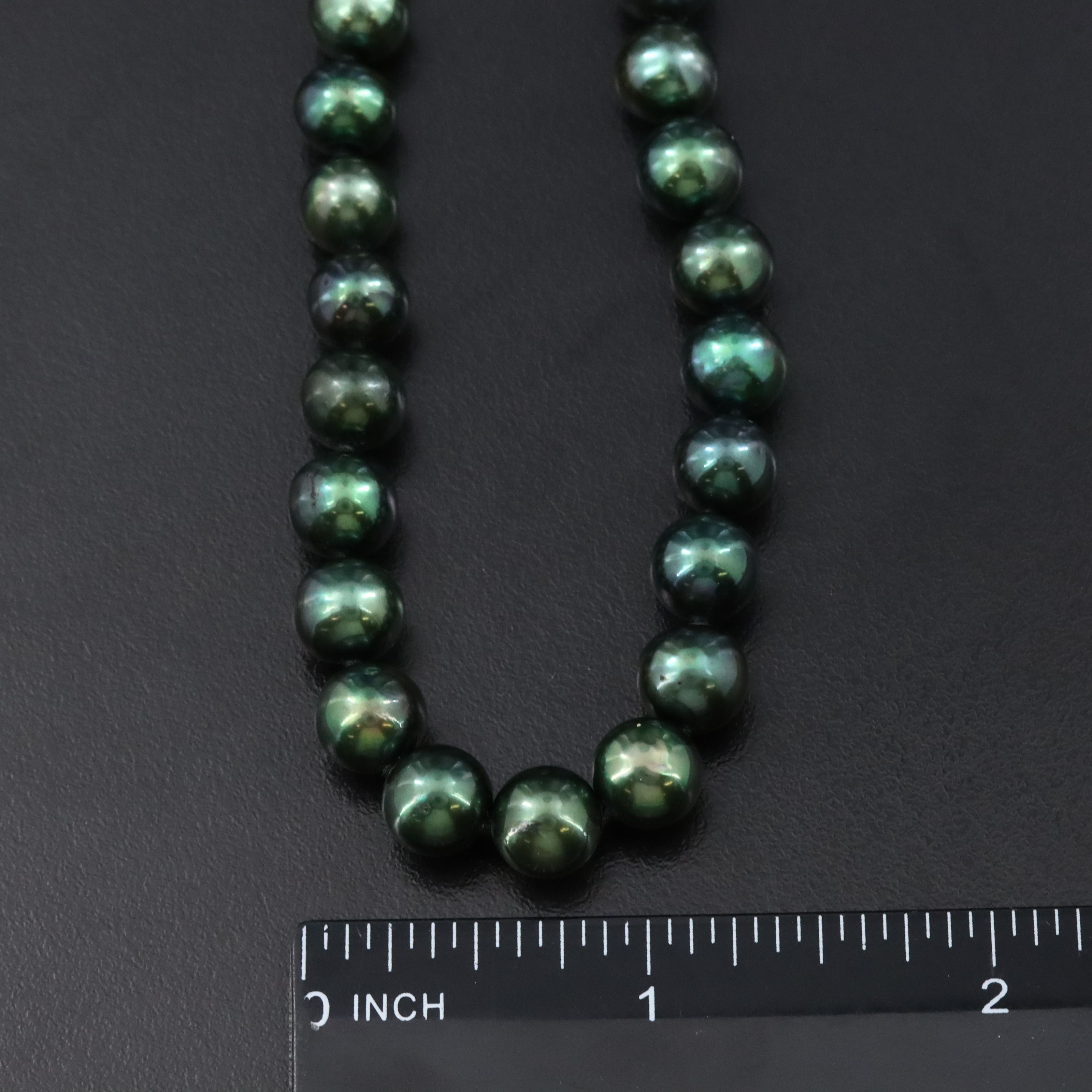 Pearl Necklace with Gold-Filled Clasp