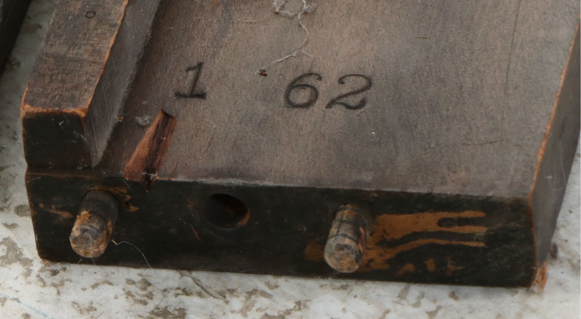 French Louis XV Style Mahogany Bed Frame with Marquetry, Early 20th Century