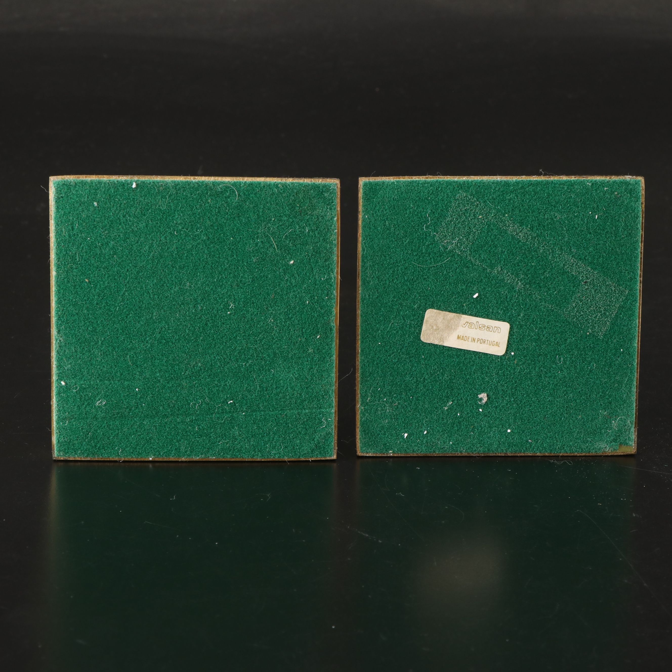 Burton & Burton Ceramic Floral Trumpet Vase with Other Candlesticks and Stemware