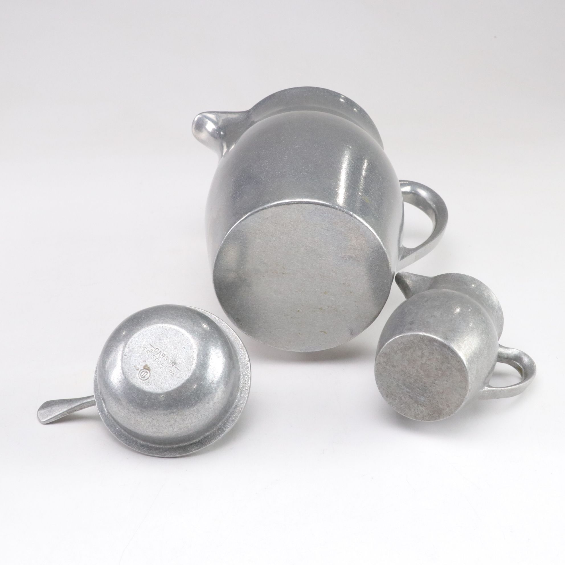 Carson Pewter Pitcher, Tumblers and More