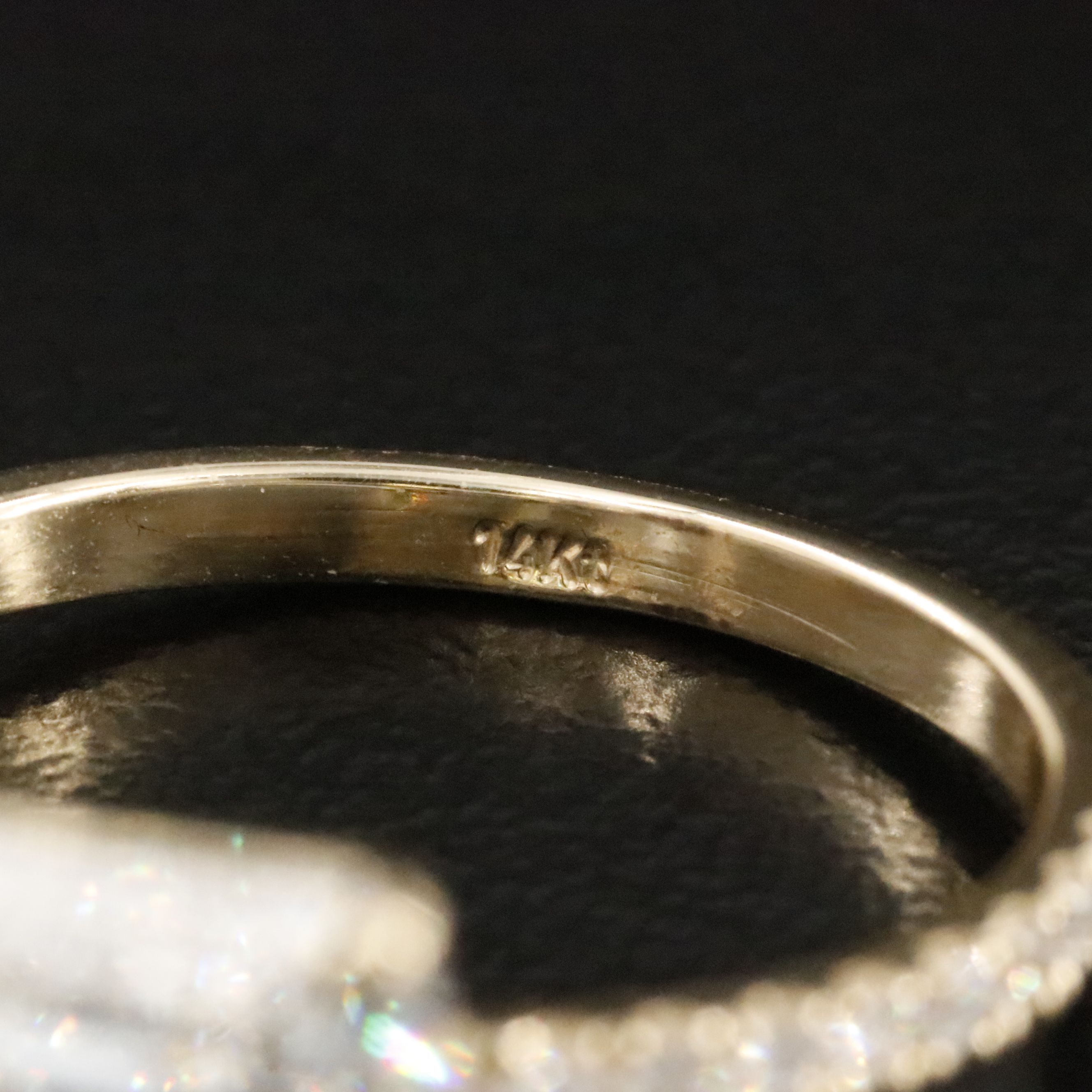 14K 7.35 CTW Lab Grown Diamond Ring with IGI Report