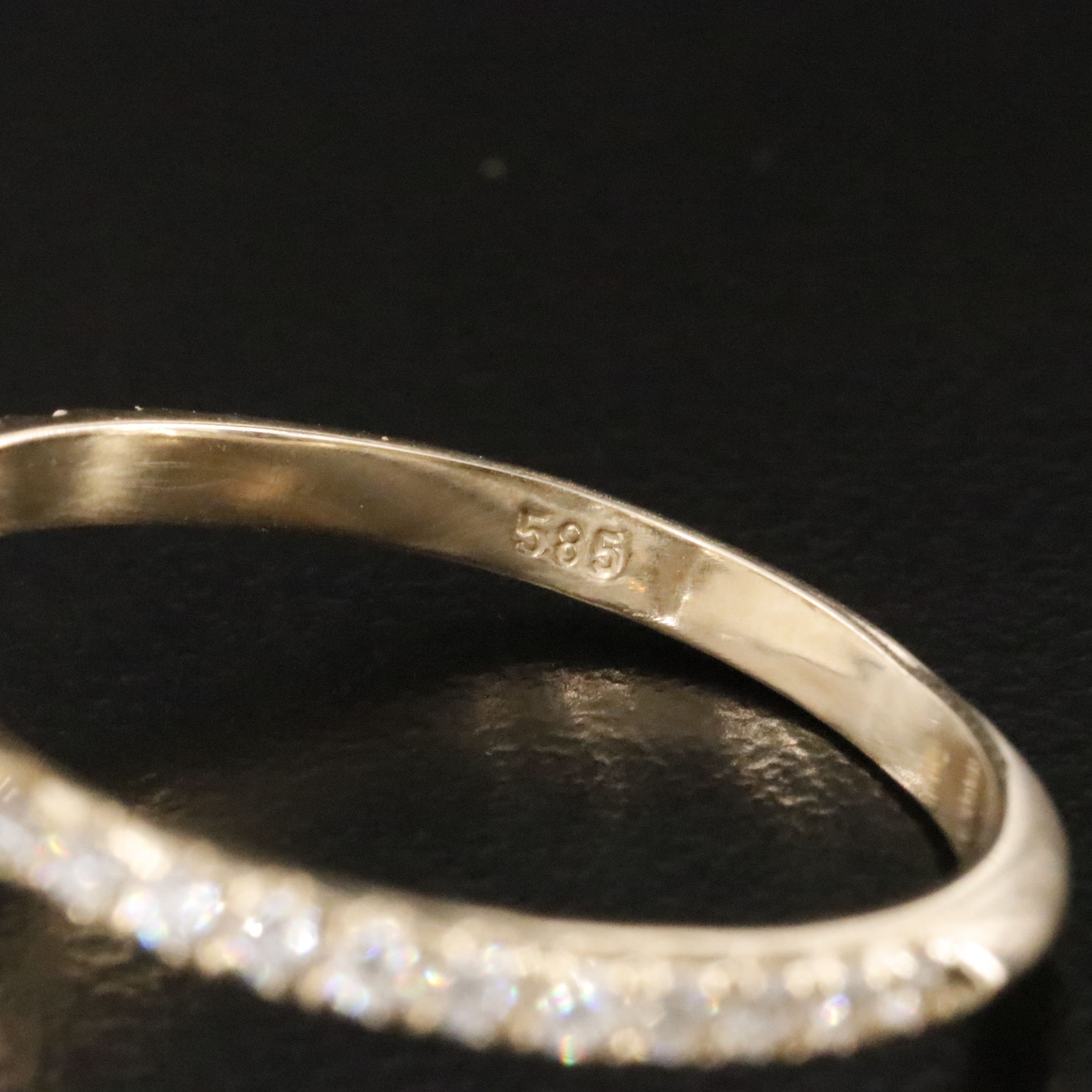 14K 5.27 CTW Lab Grown Diamond Ring with IGI Report