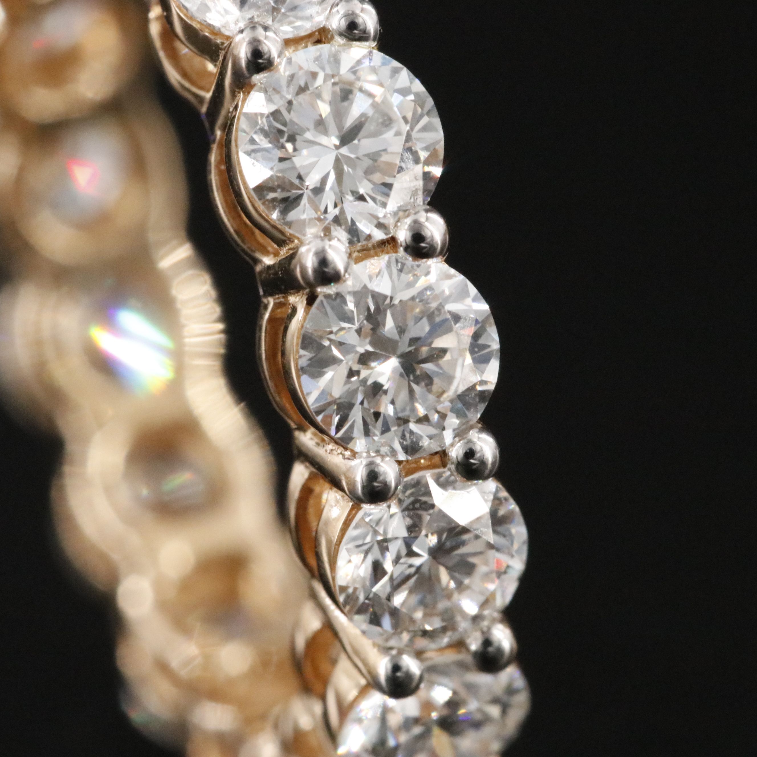 14K 4.25 CTW Lab Grown Diamond Eternity Band