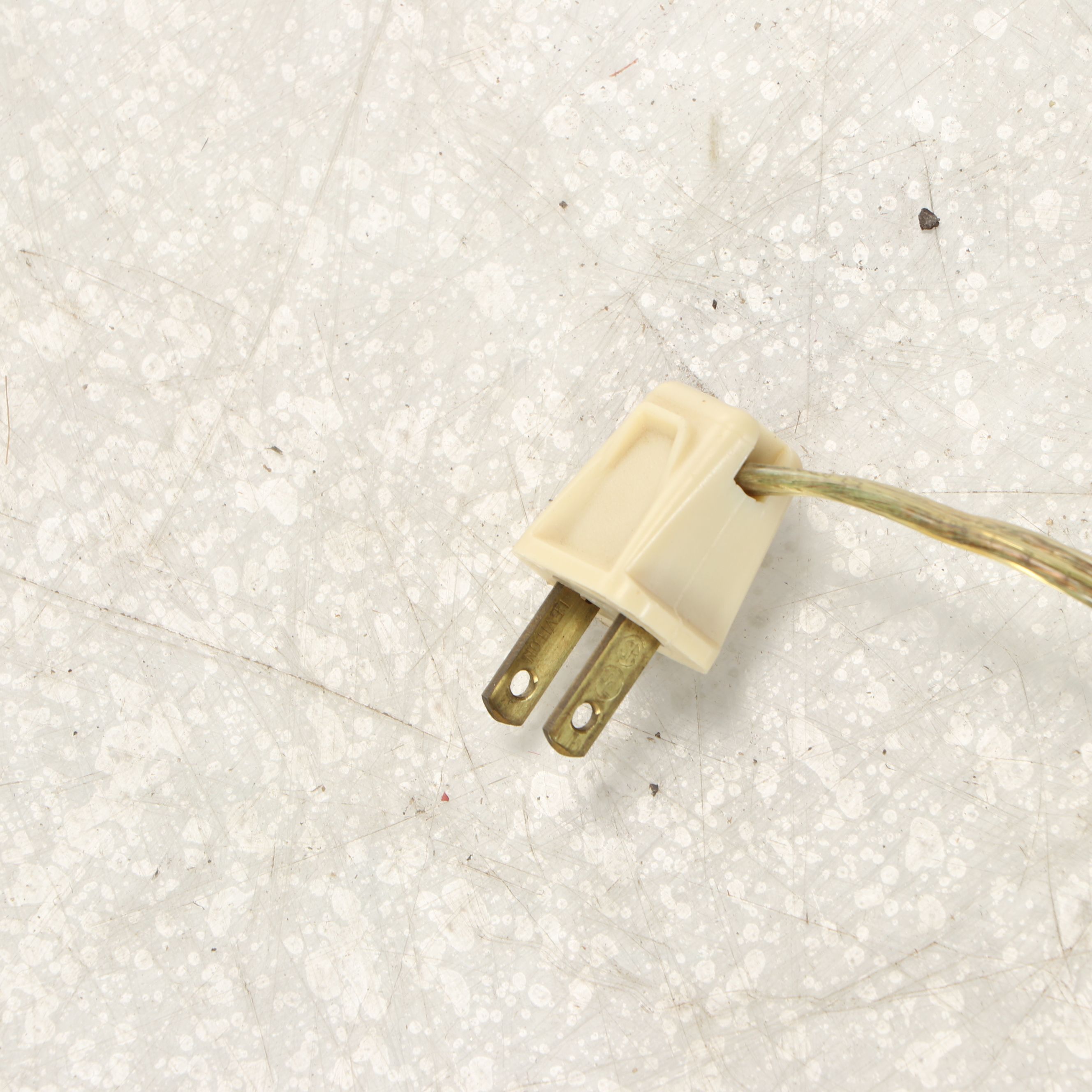 Rococo Style Brass and Gold-Painted Ewer Table Lamp with Scalloped Shade