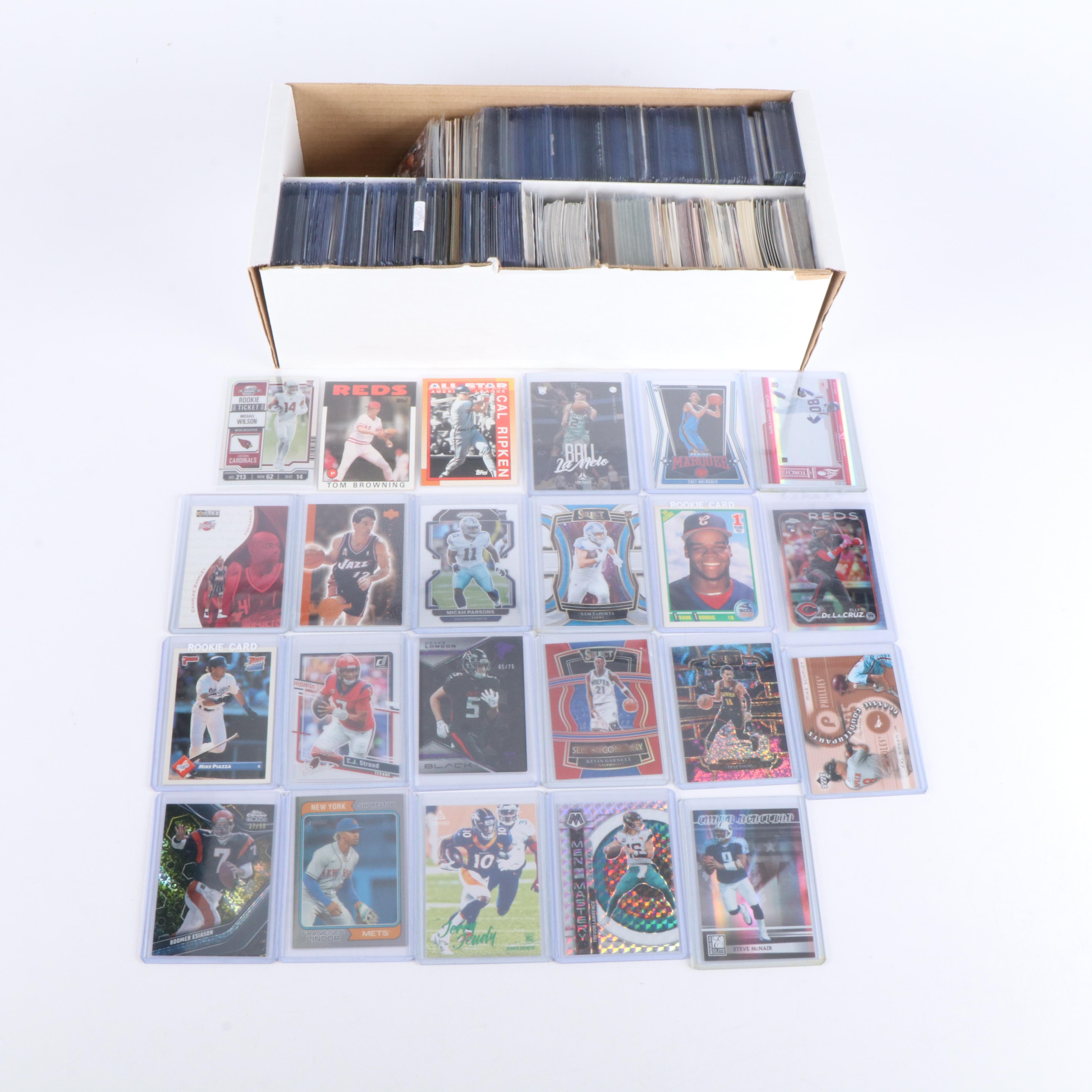 Topps Heritage with Other Sports Cards Featuring Serial Numbered and Rookies