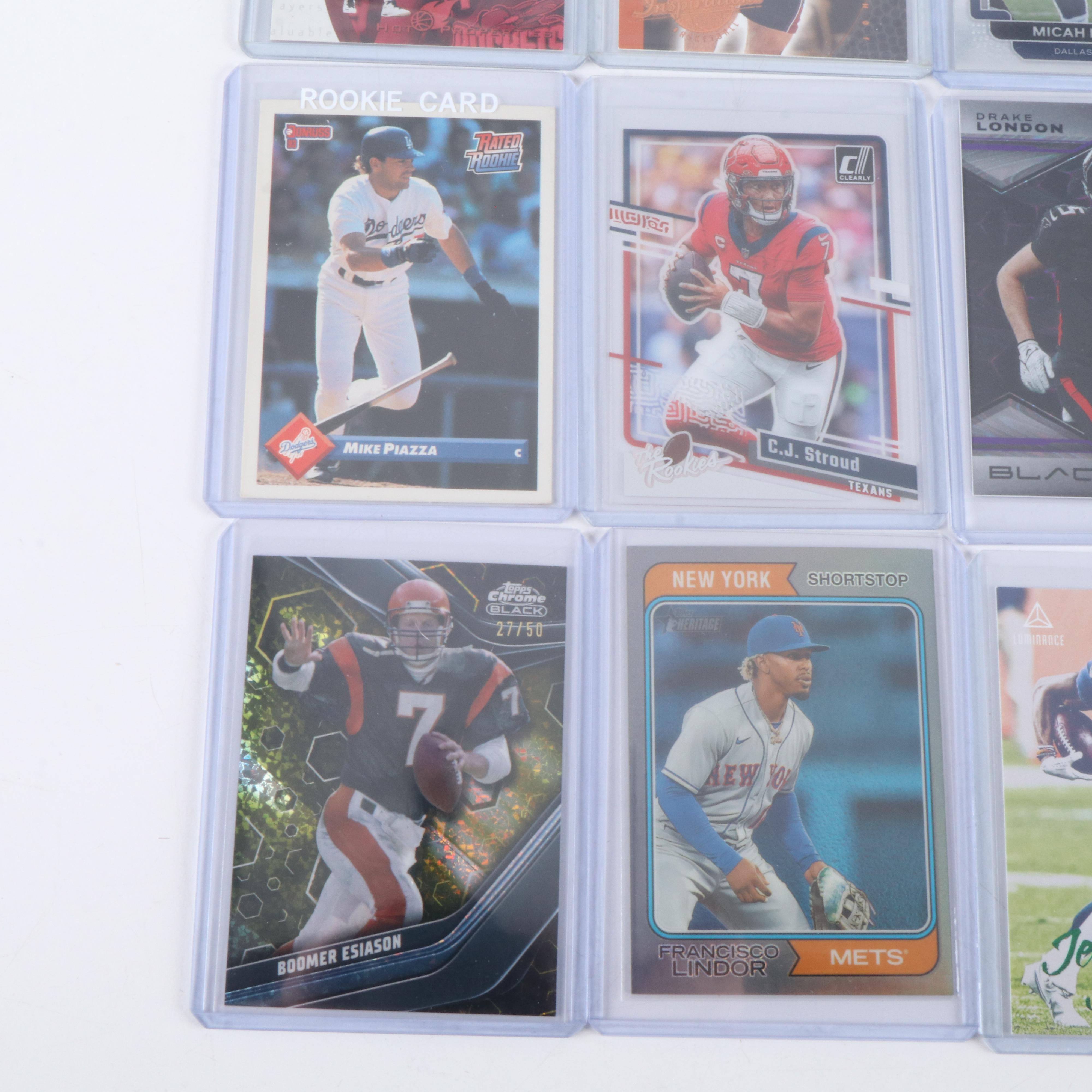 Topps Heritage with Other Sports Cards Featuring Serial Numbered and Rookies