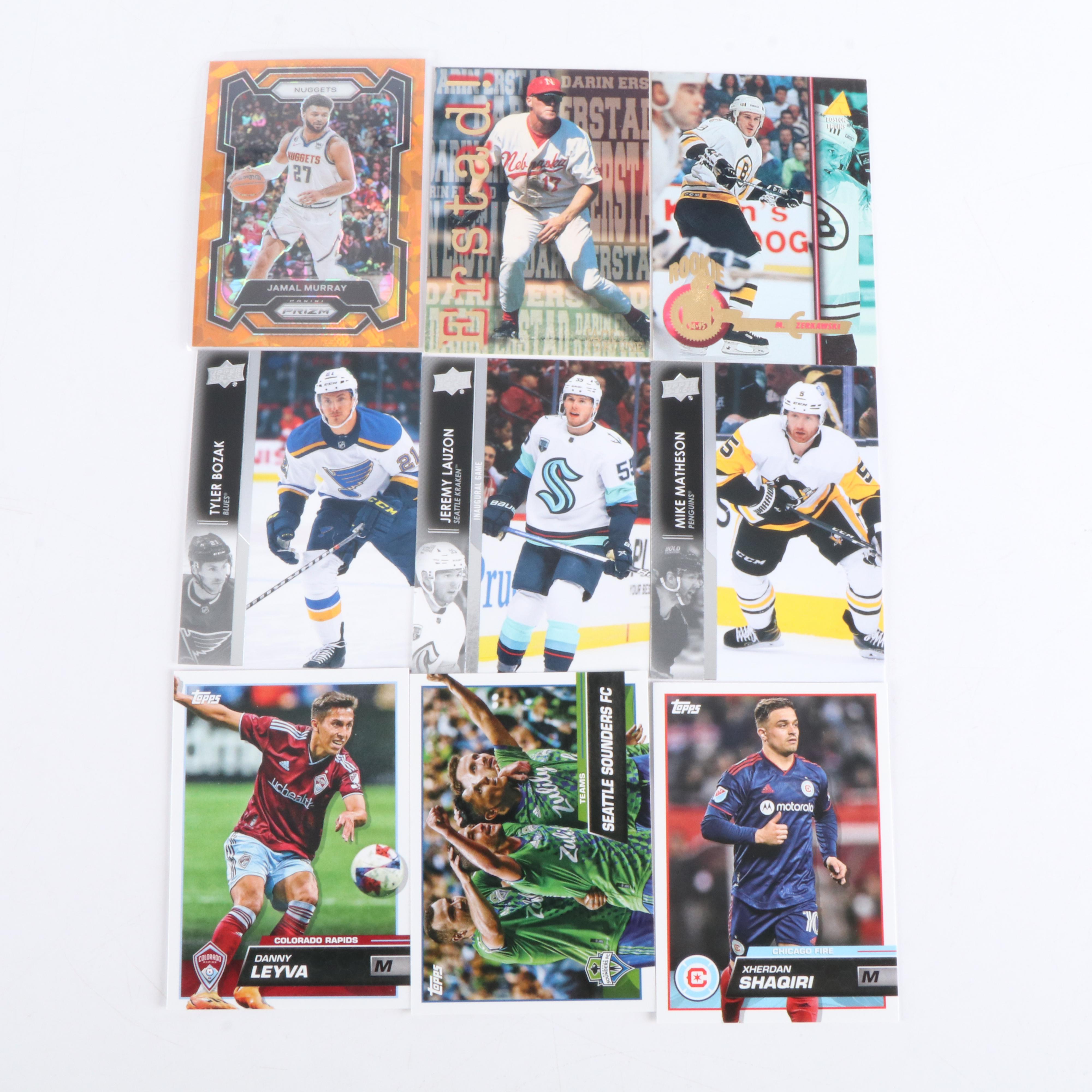 Topps with Other Sports Cards Featuring Rookies, Inserts, and More, 1970s-2020s