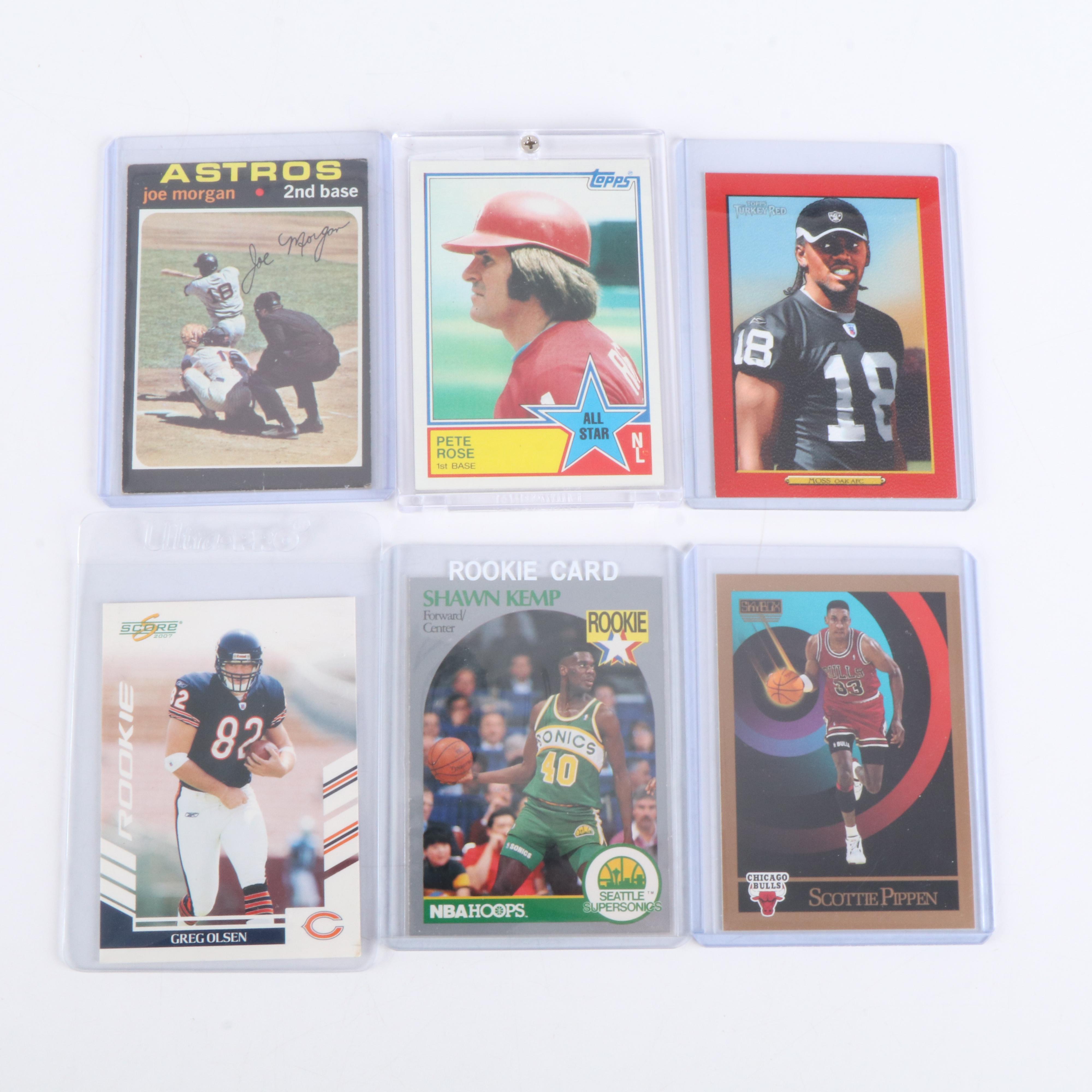 Topps with Other Sports Cards Featuring Rookies, Inserts, and More, 1970s-2020s