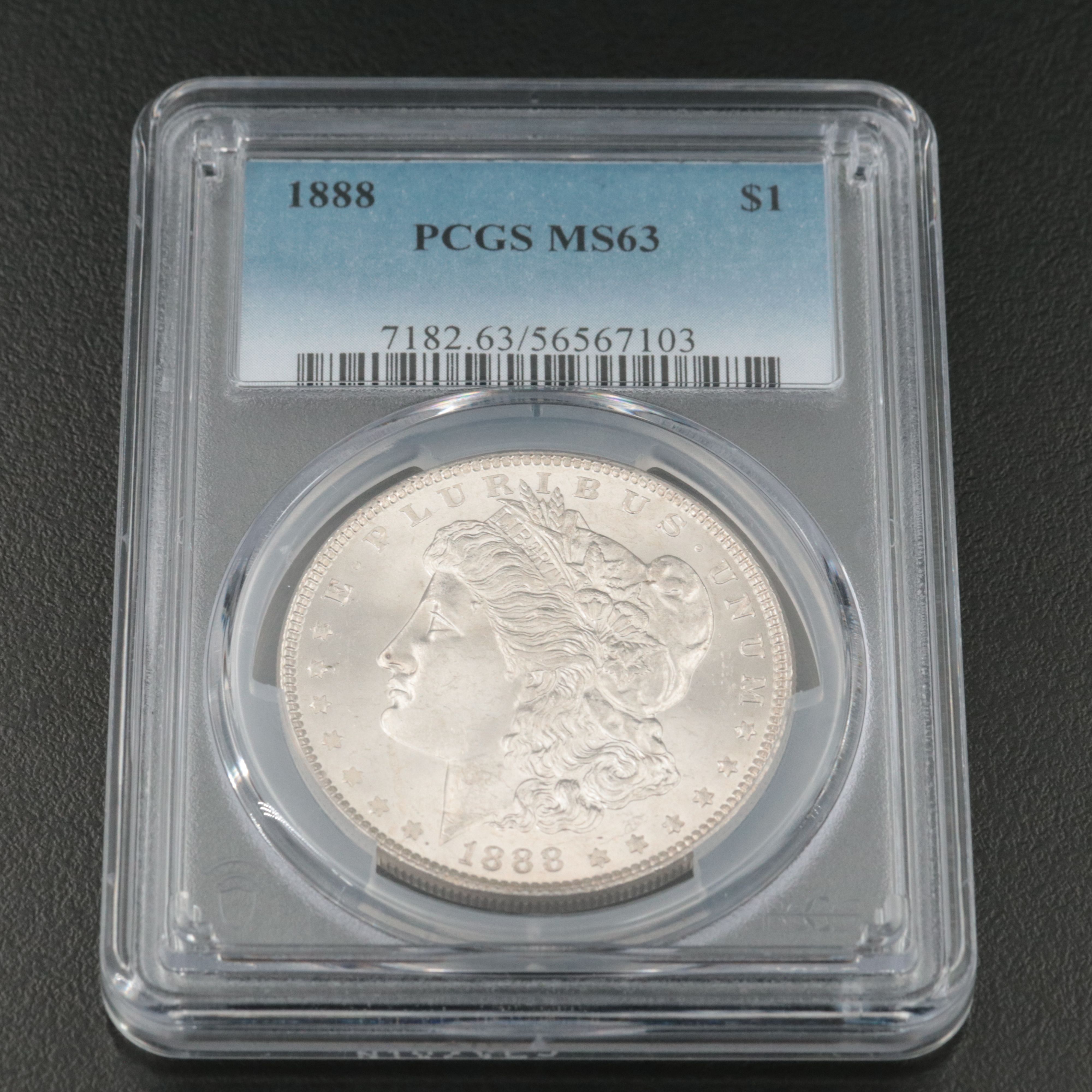 PCGS Graded MS63 1888 Silver Morgan Dollar