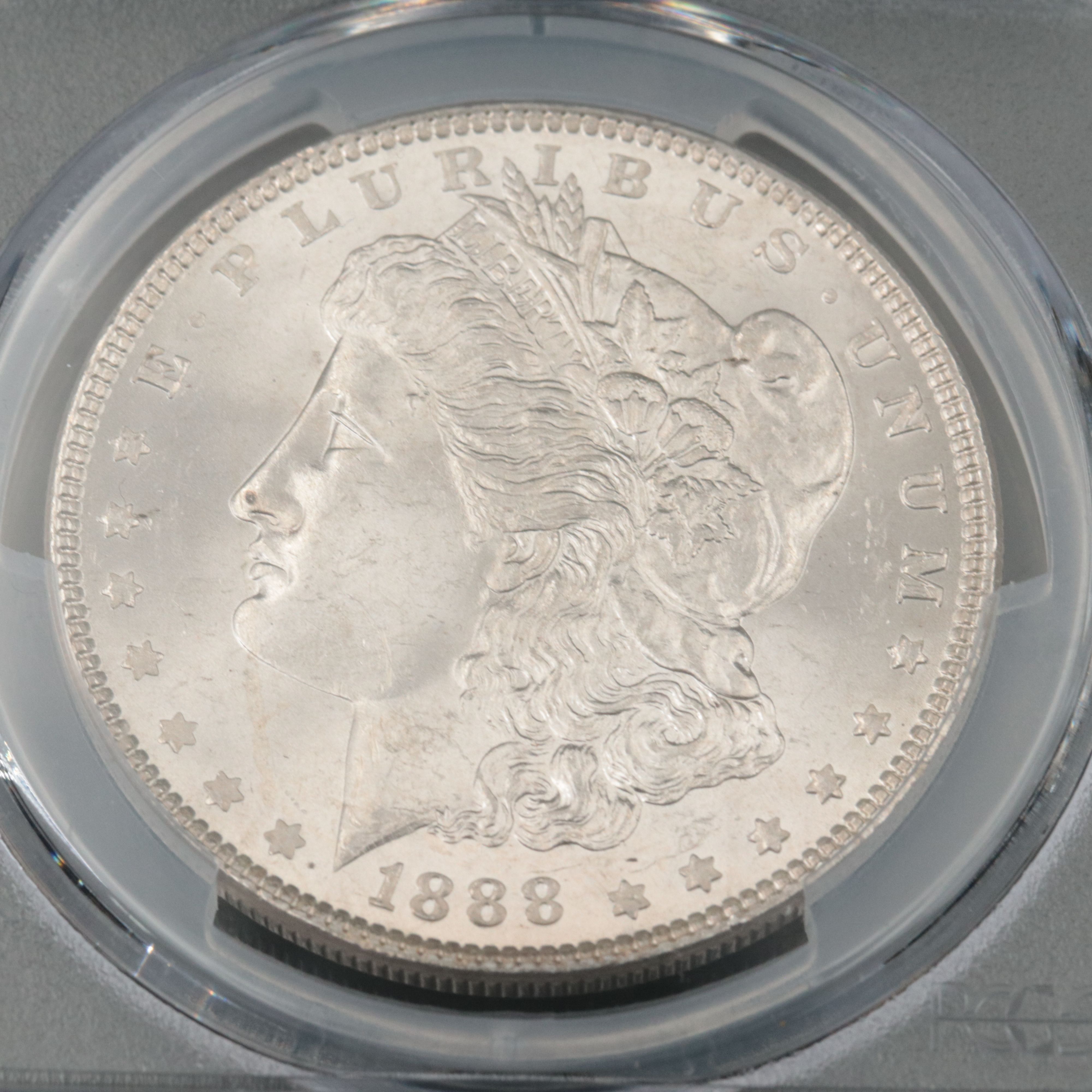 PCGS Graded MS63 1888 Silver Morgan Dollar
