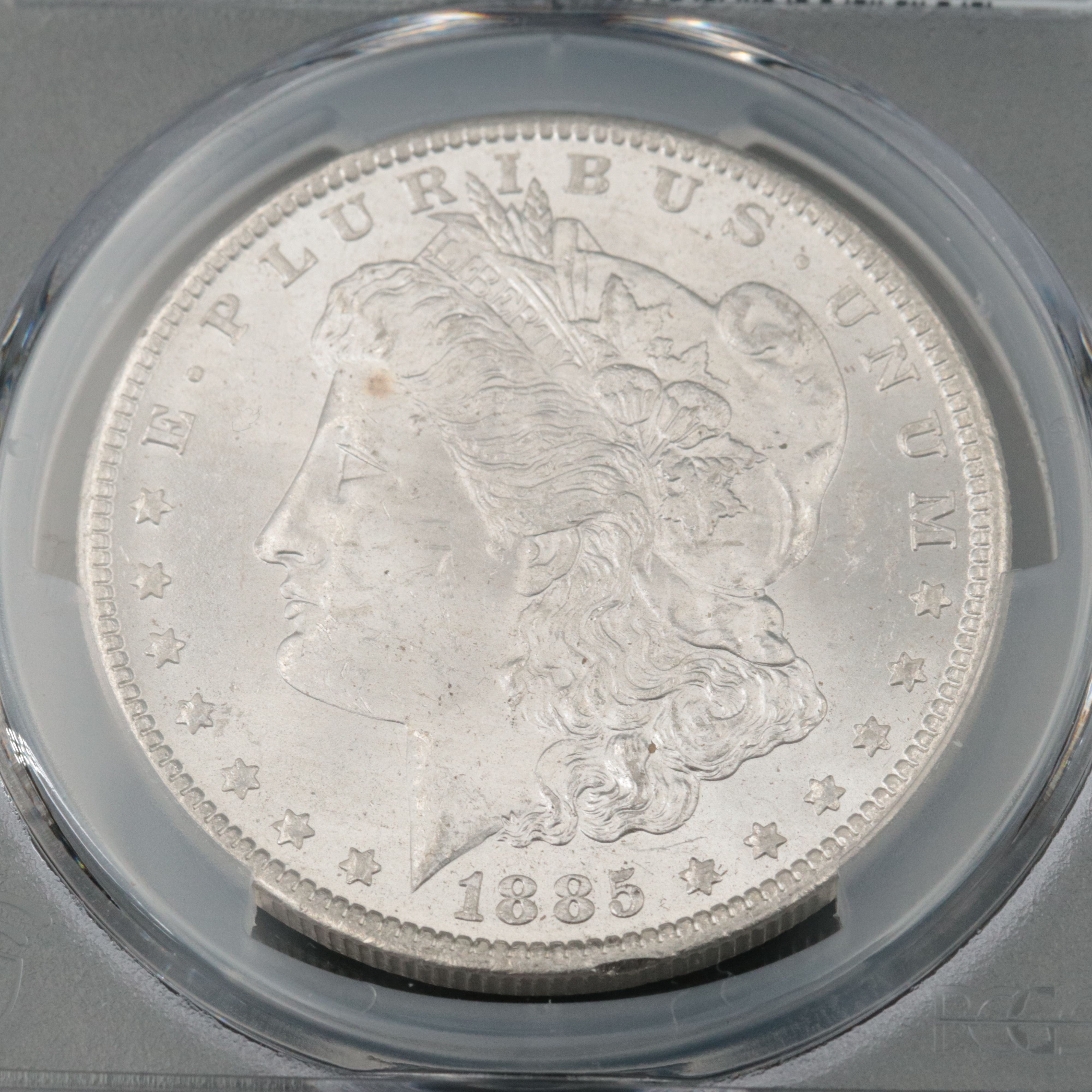 PCGS MS-63 1885-O Silver Morgan Dollar