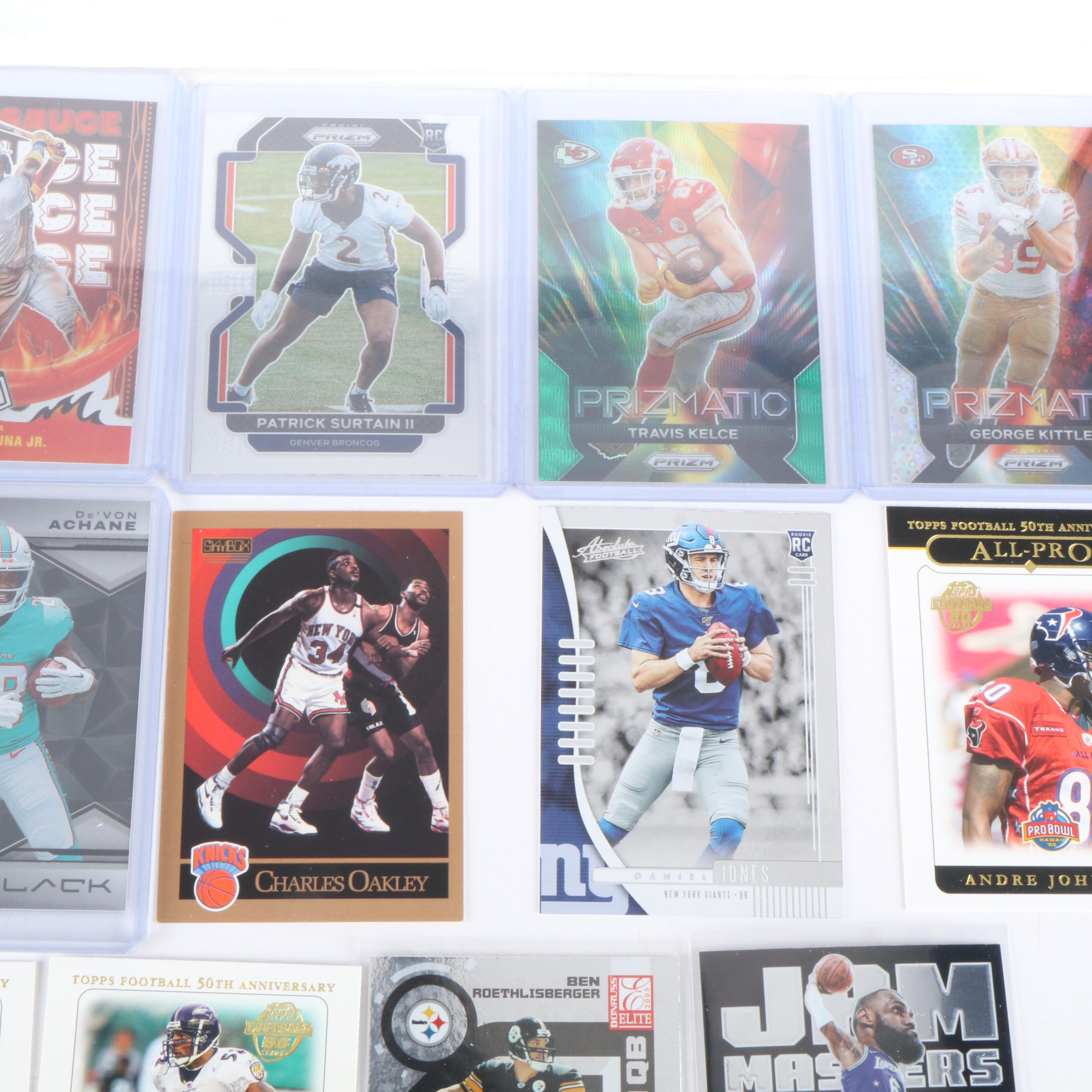 Prizm with Other Sports Cards Featuring Inserts, Serial Numbered, and More