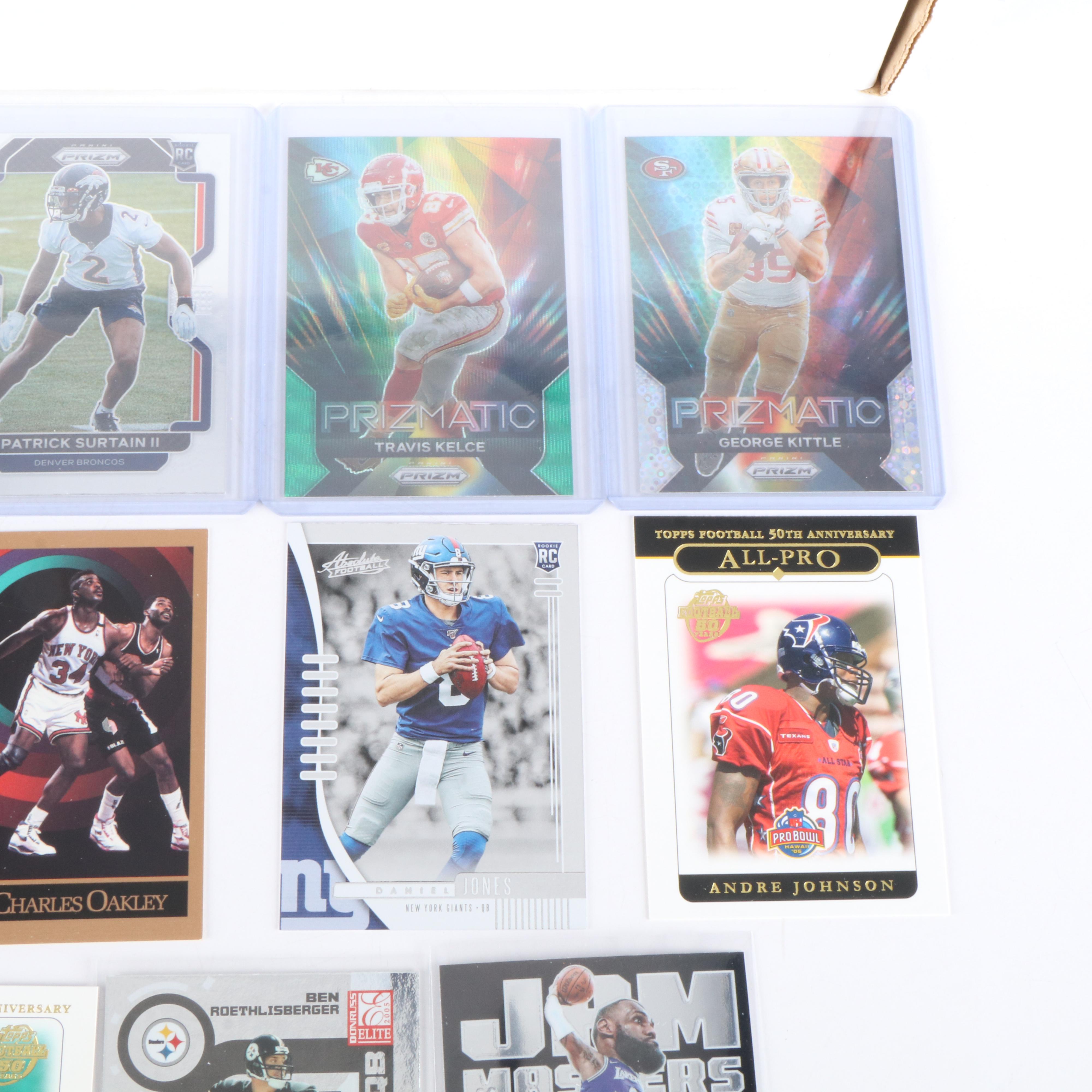 Prizm with Other Sports Cards Featuring Inserts, Serial Numbered, and More