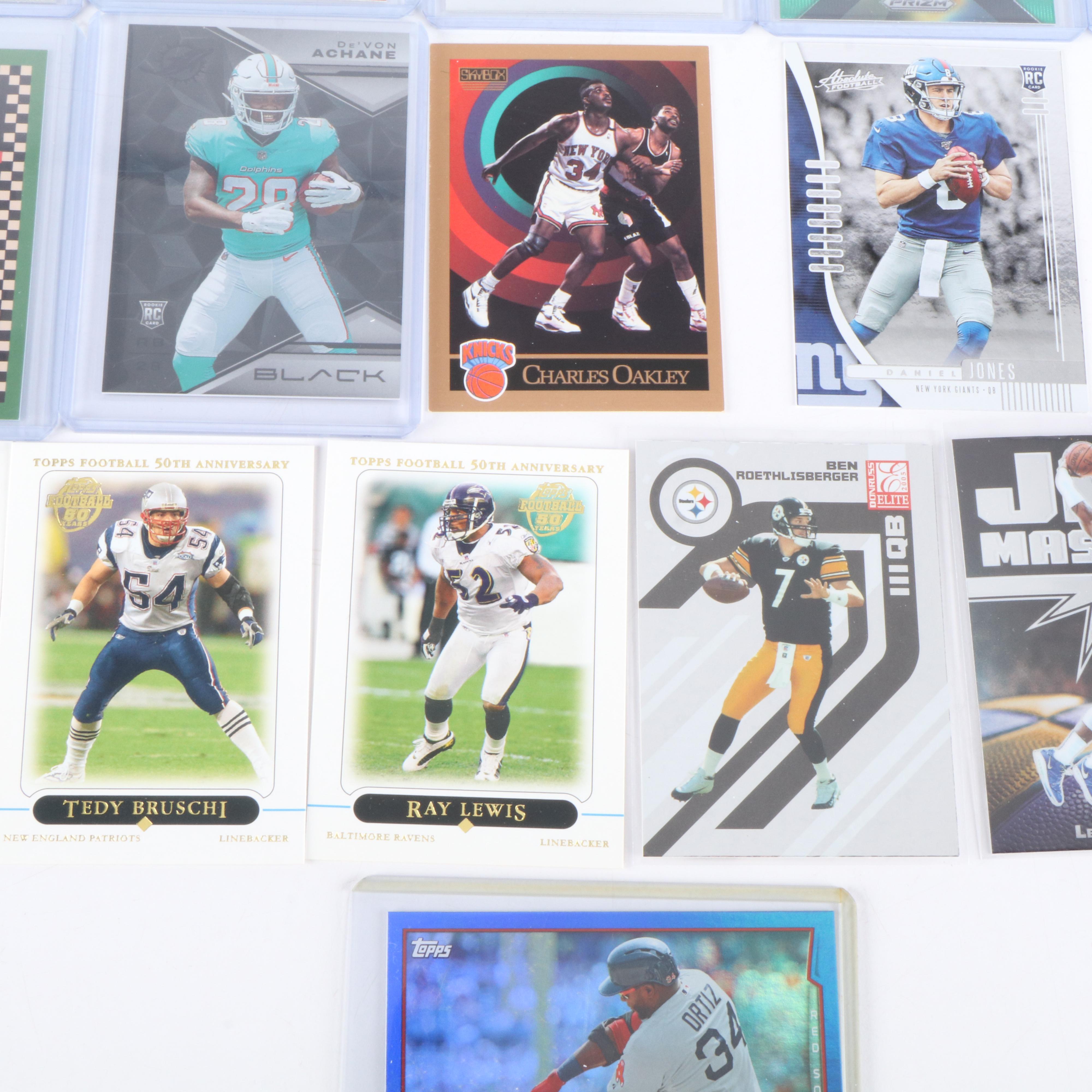 Prizm with Other Sports Cards Featuring Inserts, Serial Numbered, and More