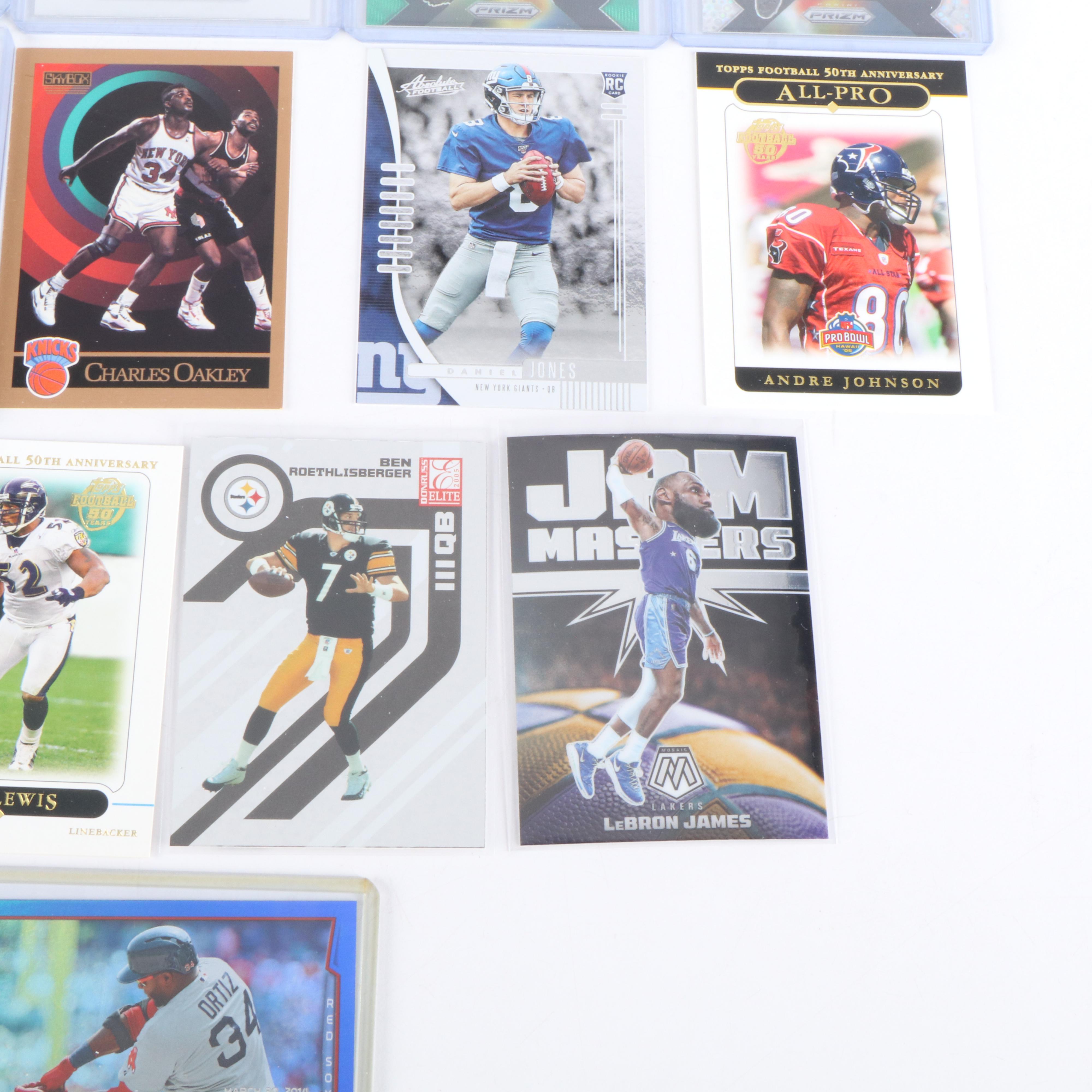 Prizm with Other Sports Cards Featuring Inserts, Serial Numbered, and More