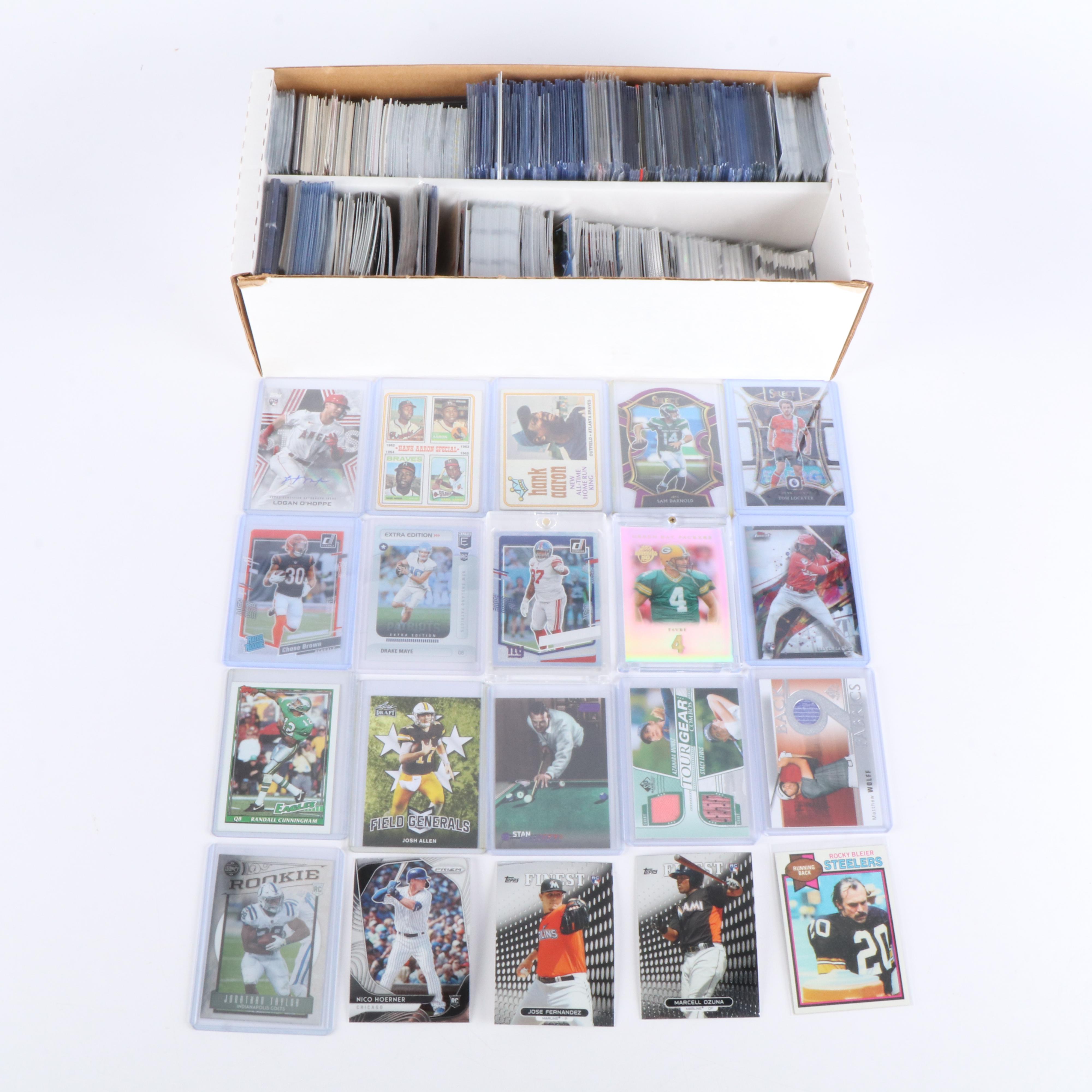 Topps Finest with Other Sports Cards Featuring Serial Numbered, Rookies, & More