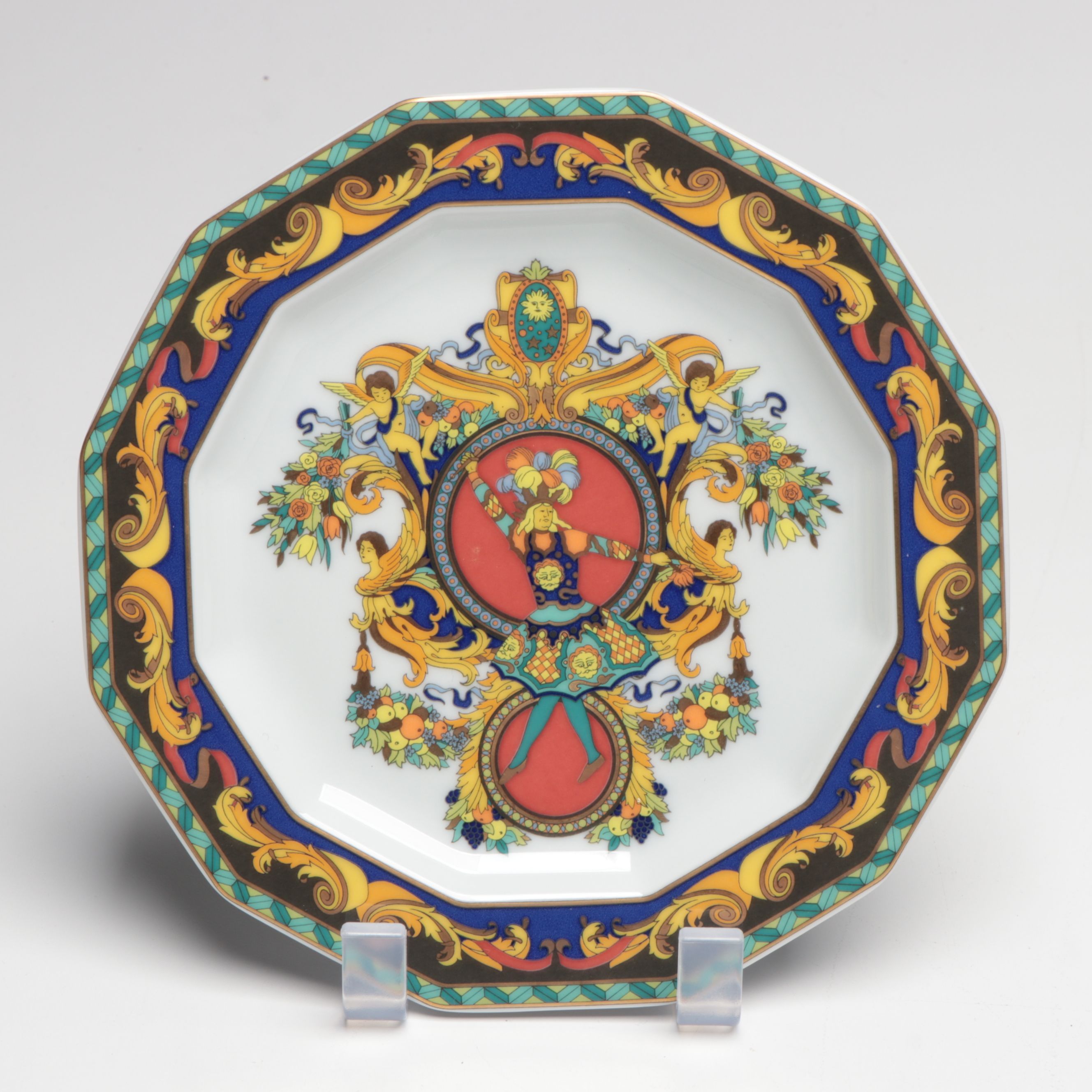 Rosenthal for Versace "Le Roi Soleil" 17-Piece Porcelain Dinnerware