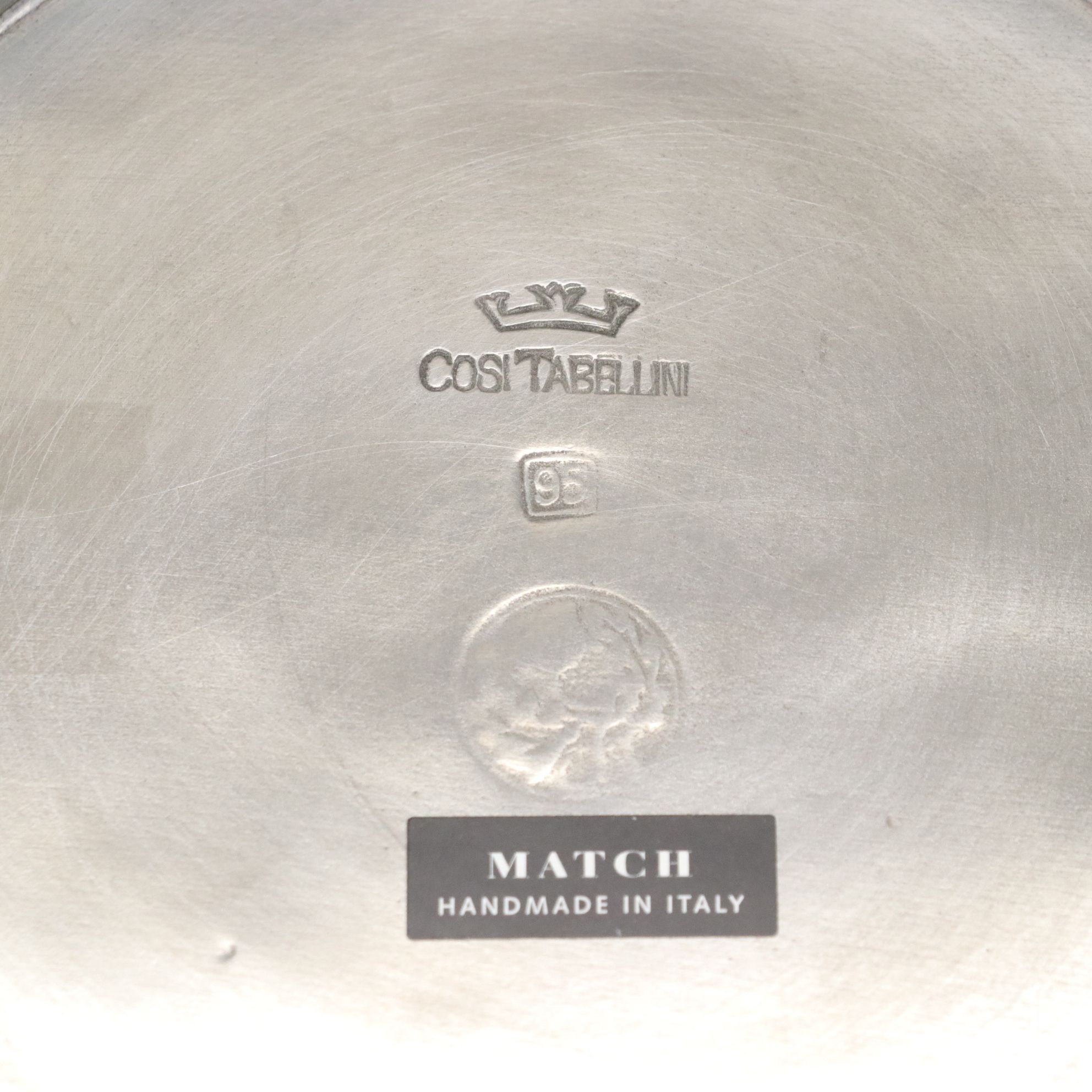 La Bottega del Peltro Centerpiece Bowl & Other Pewter Tableware