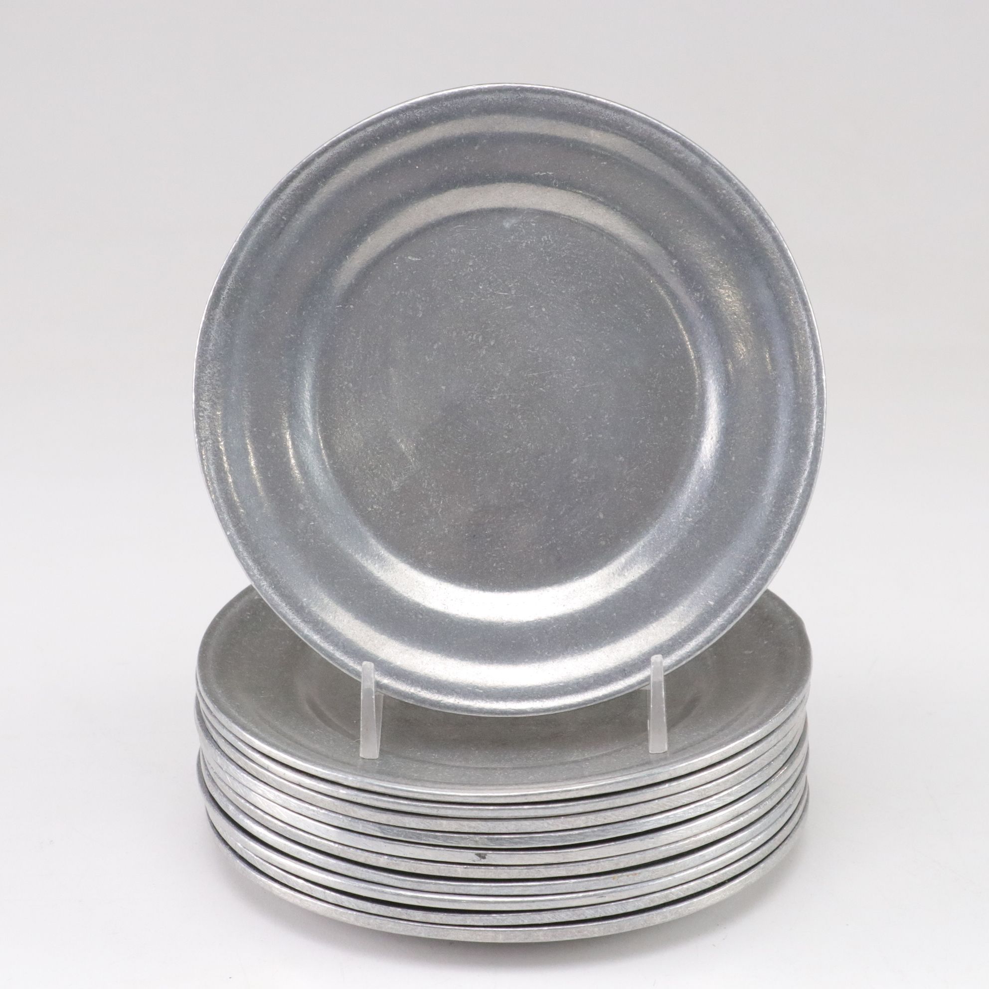 La Bottega del Peltro Centerpiece Bowl & Other Pewter Tableware